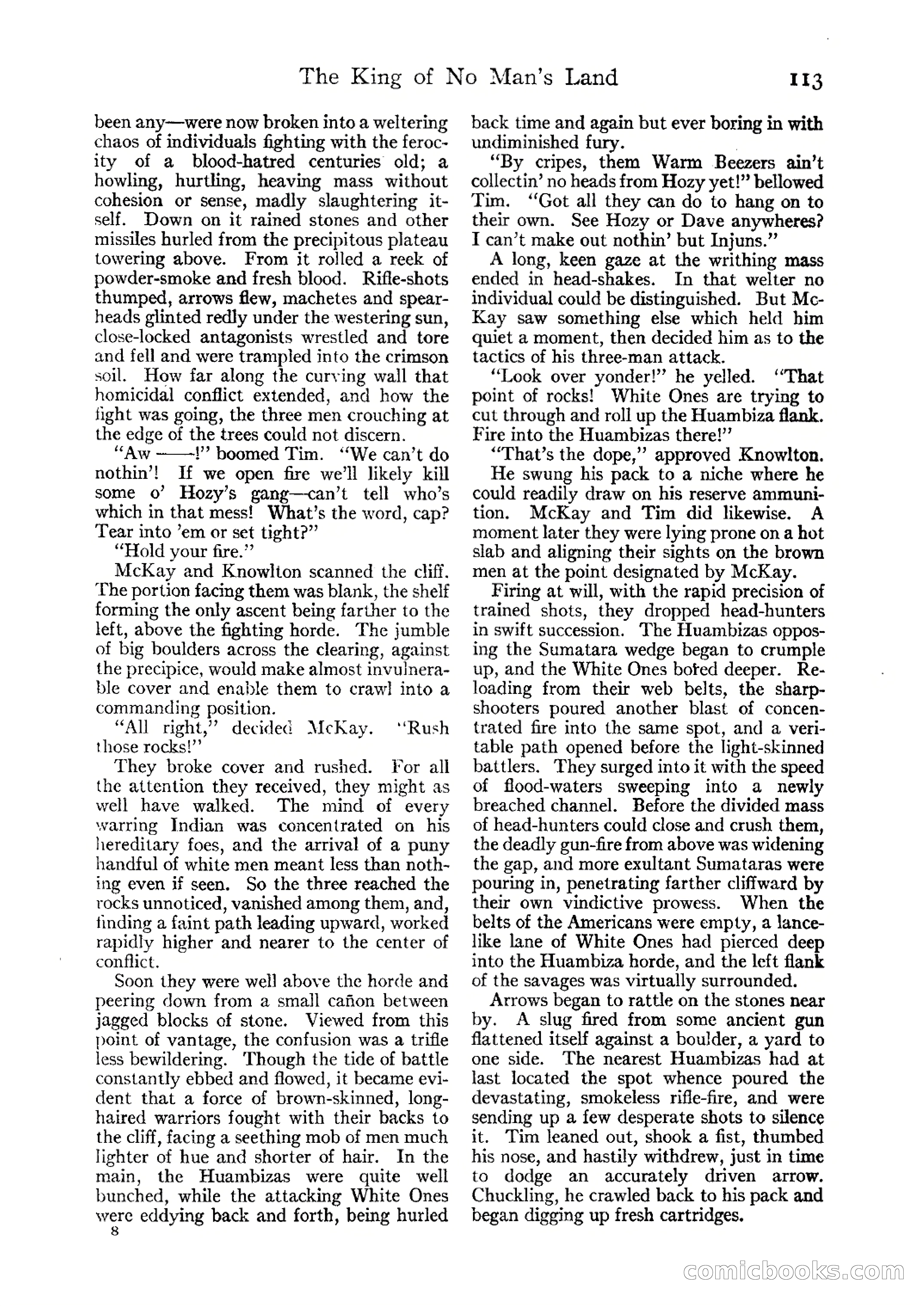 The King of No Man's Land — page 85 of 114