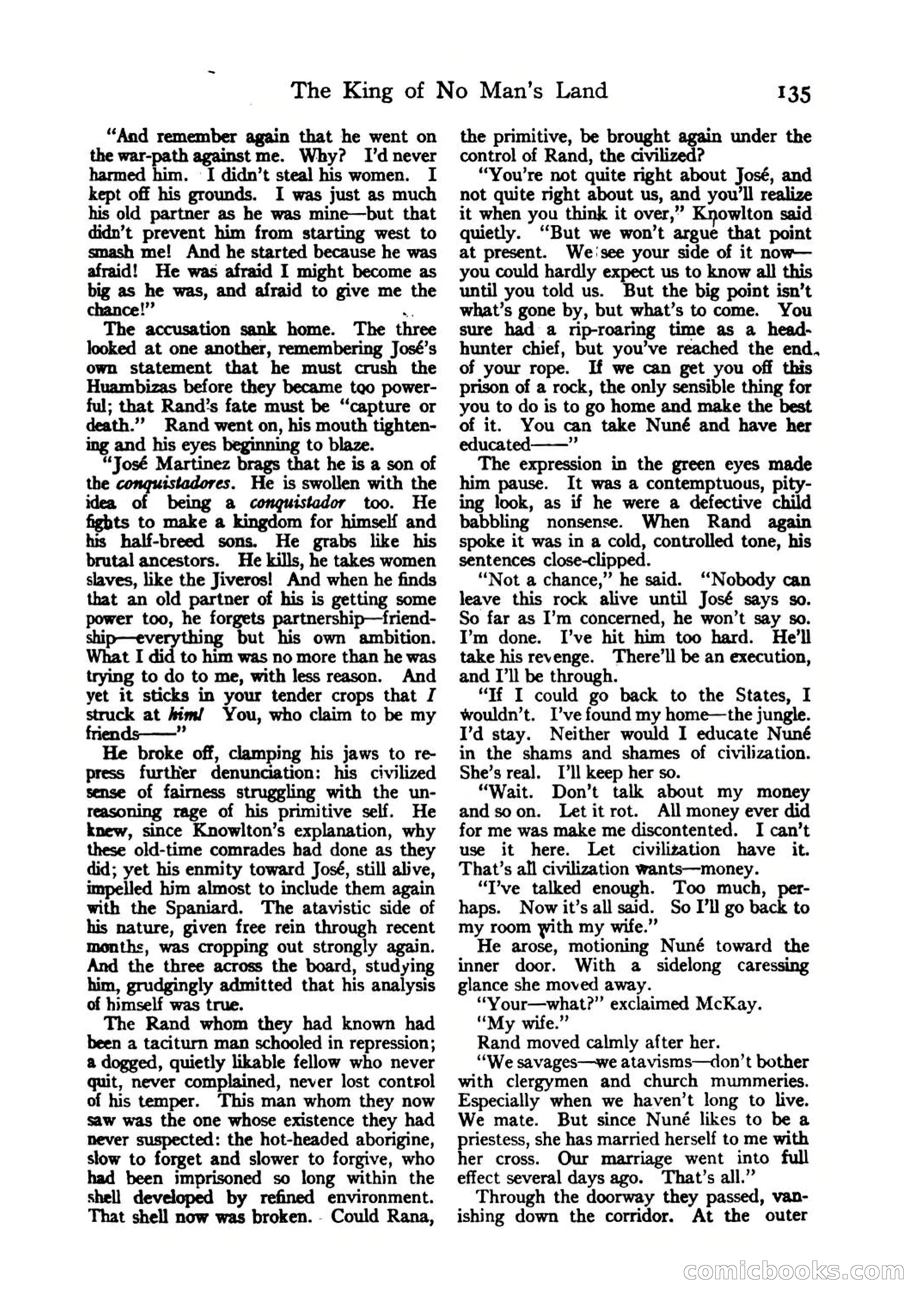 The King of No Man's Land — page 105 of 114