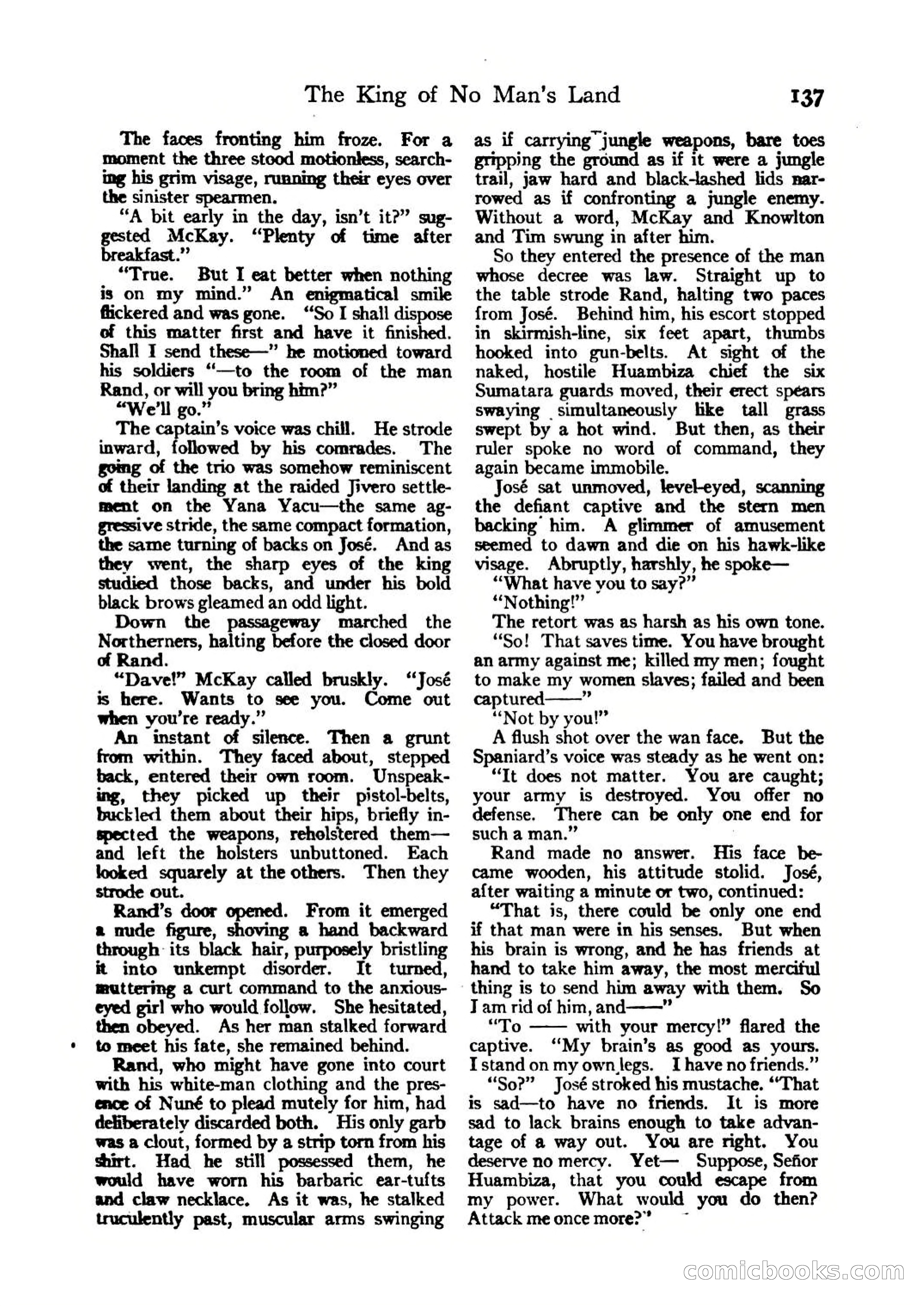 The King of No Man's Land — page 107 of 114