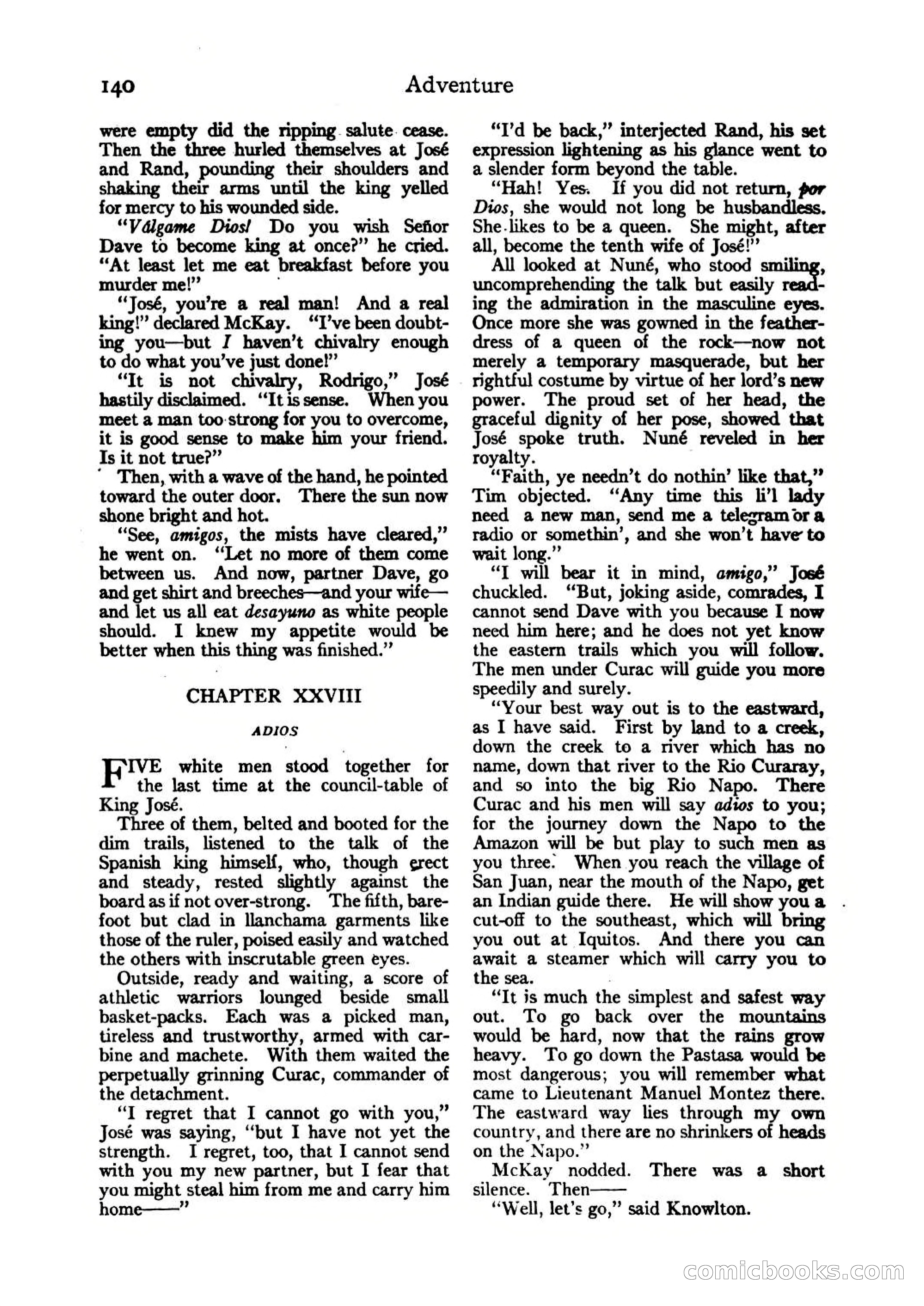 The King of No Man's Land — page 110 of 114