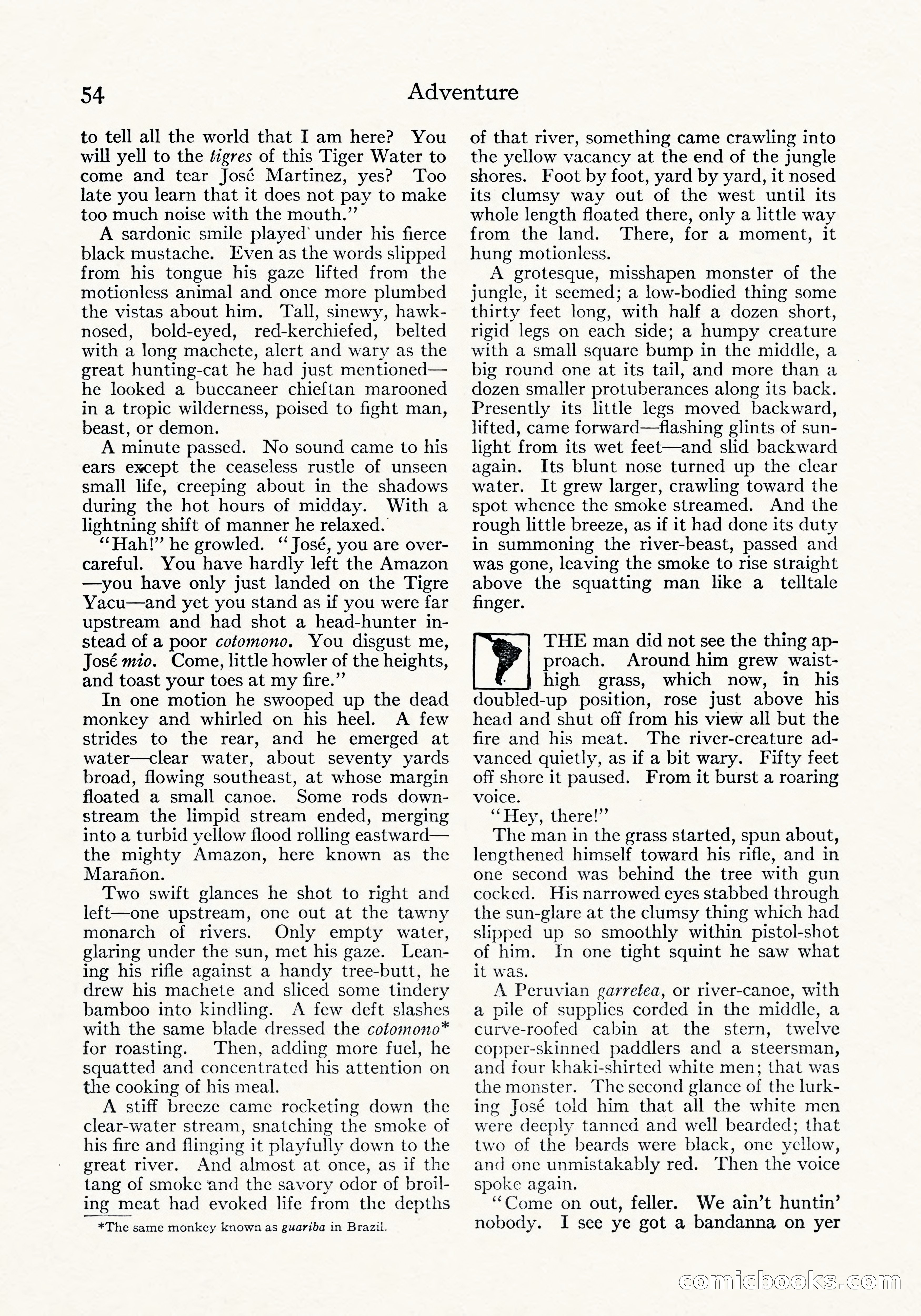 Tiger River: A Four-Part Story by Arthur O. Friel — page 3 of 108