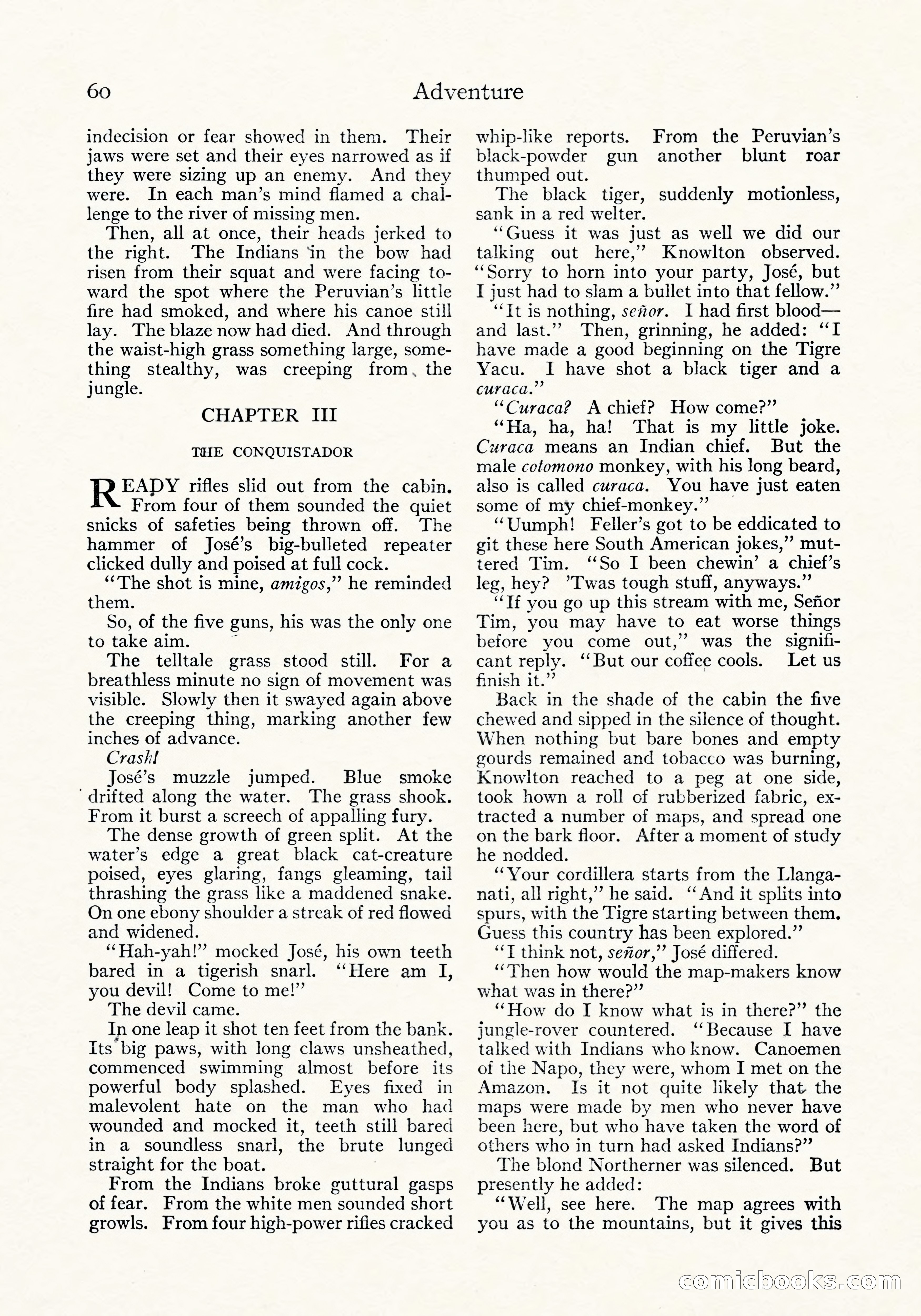Tiger River: A Four-Part Story by Arthur O. Friel — page 9 of 108