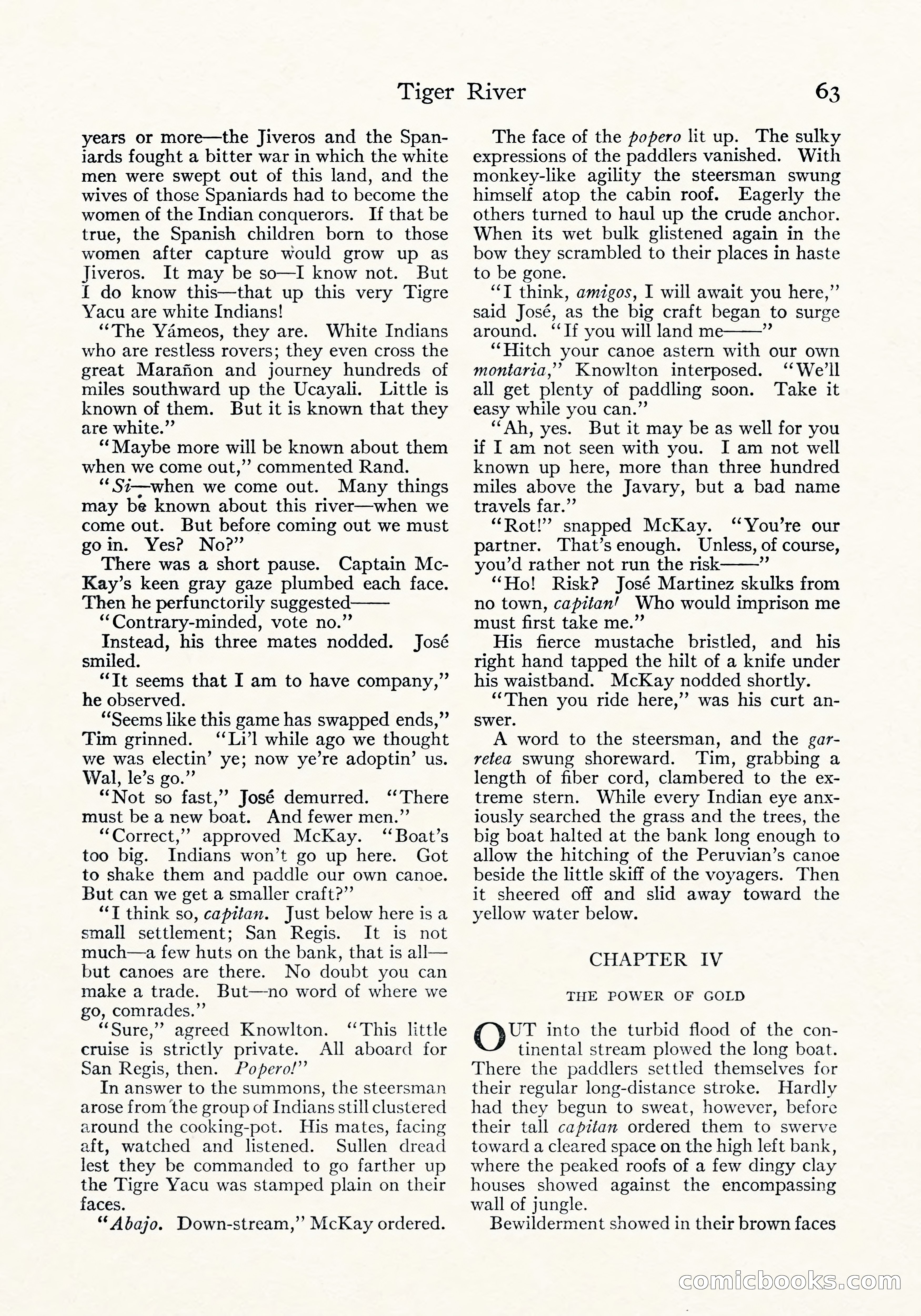 Tiger River: A Four-Part Story by Arthur O. Friel — page 12 of 108