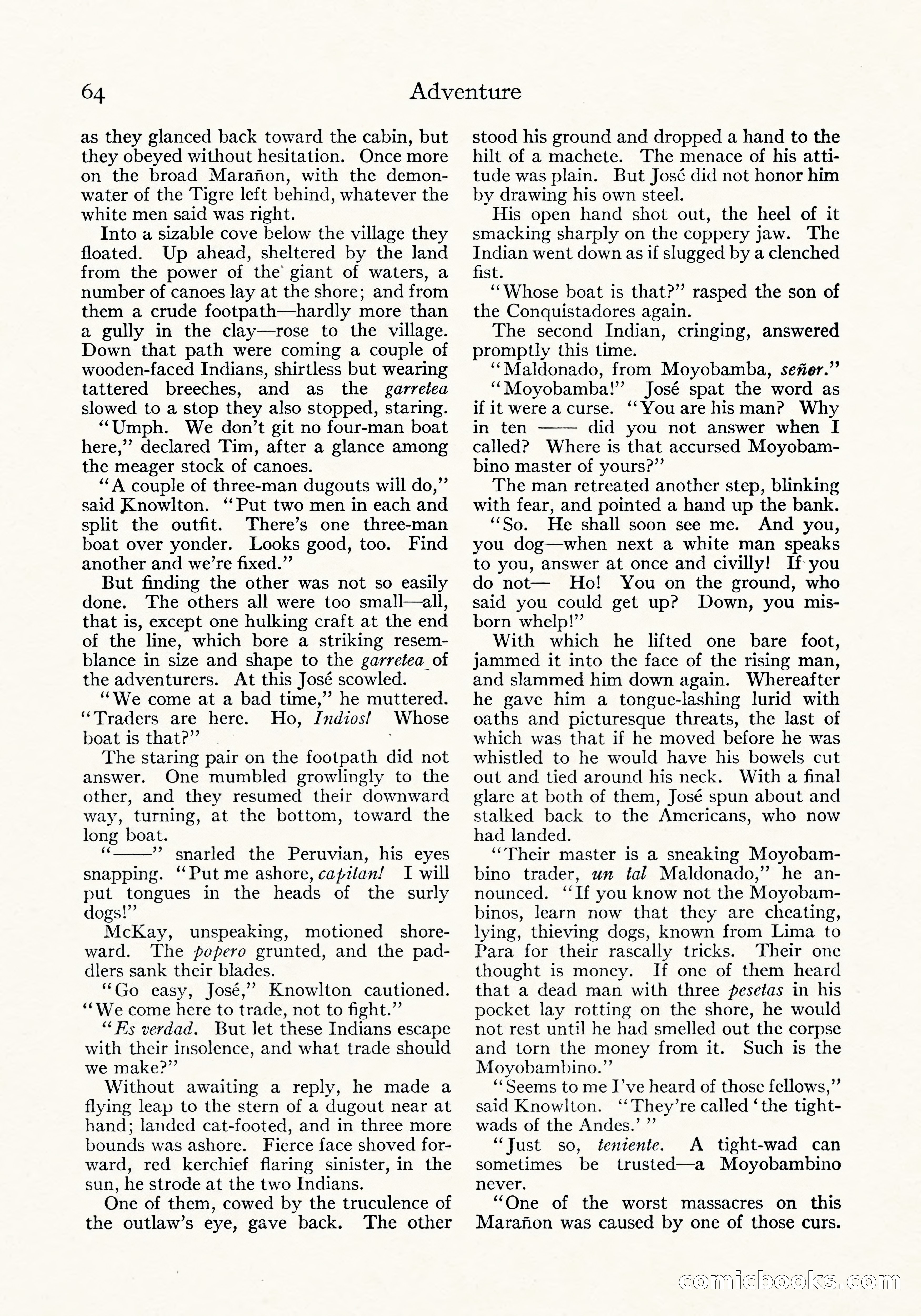 Tiger River: A Four-Part Story by Arthur O. Friel — page 13 of 108