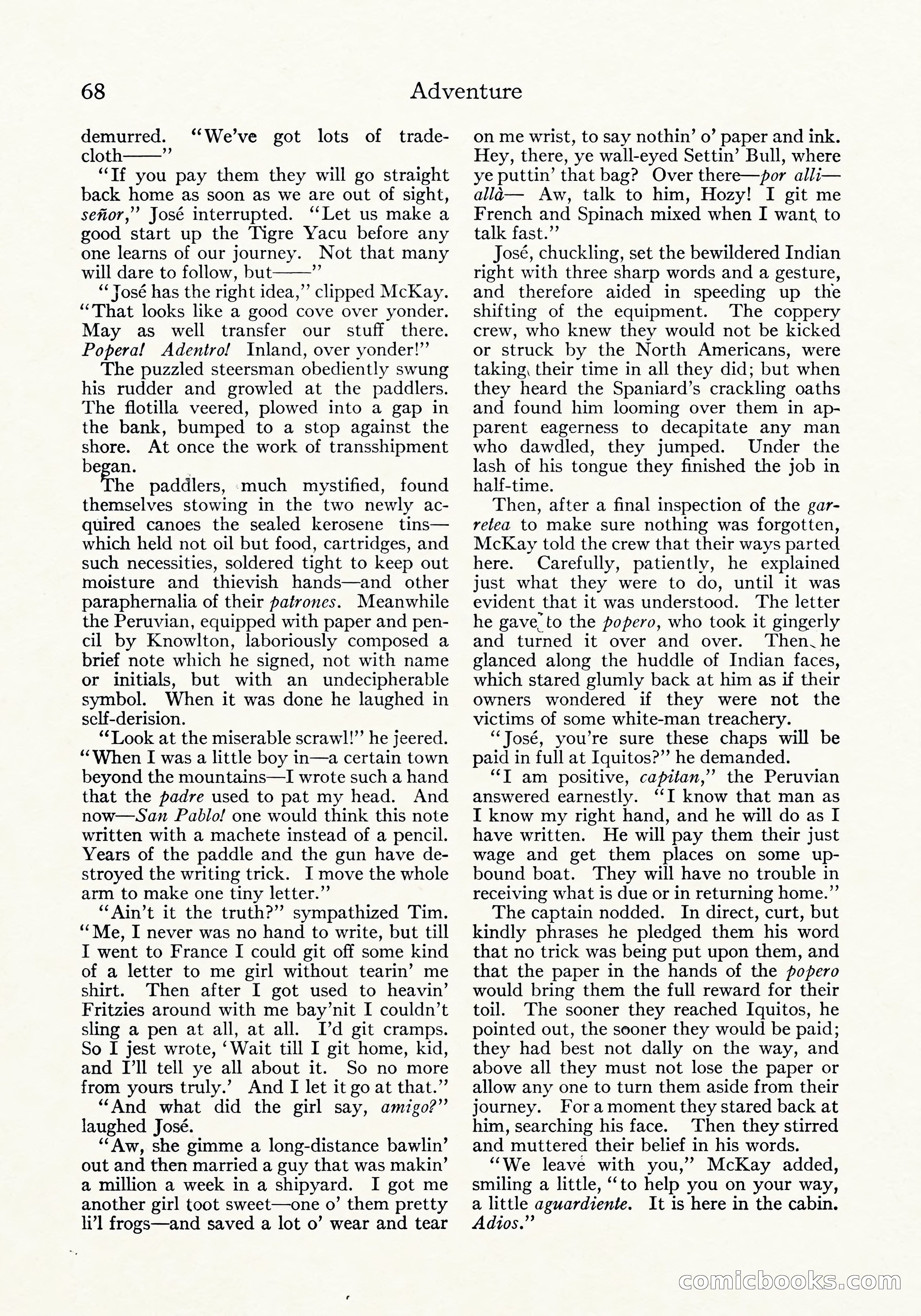 Tiger River: A Four-Part Story by Arthur O. Friel — page 17 of 108