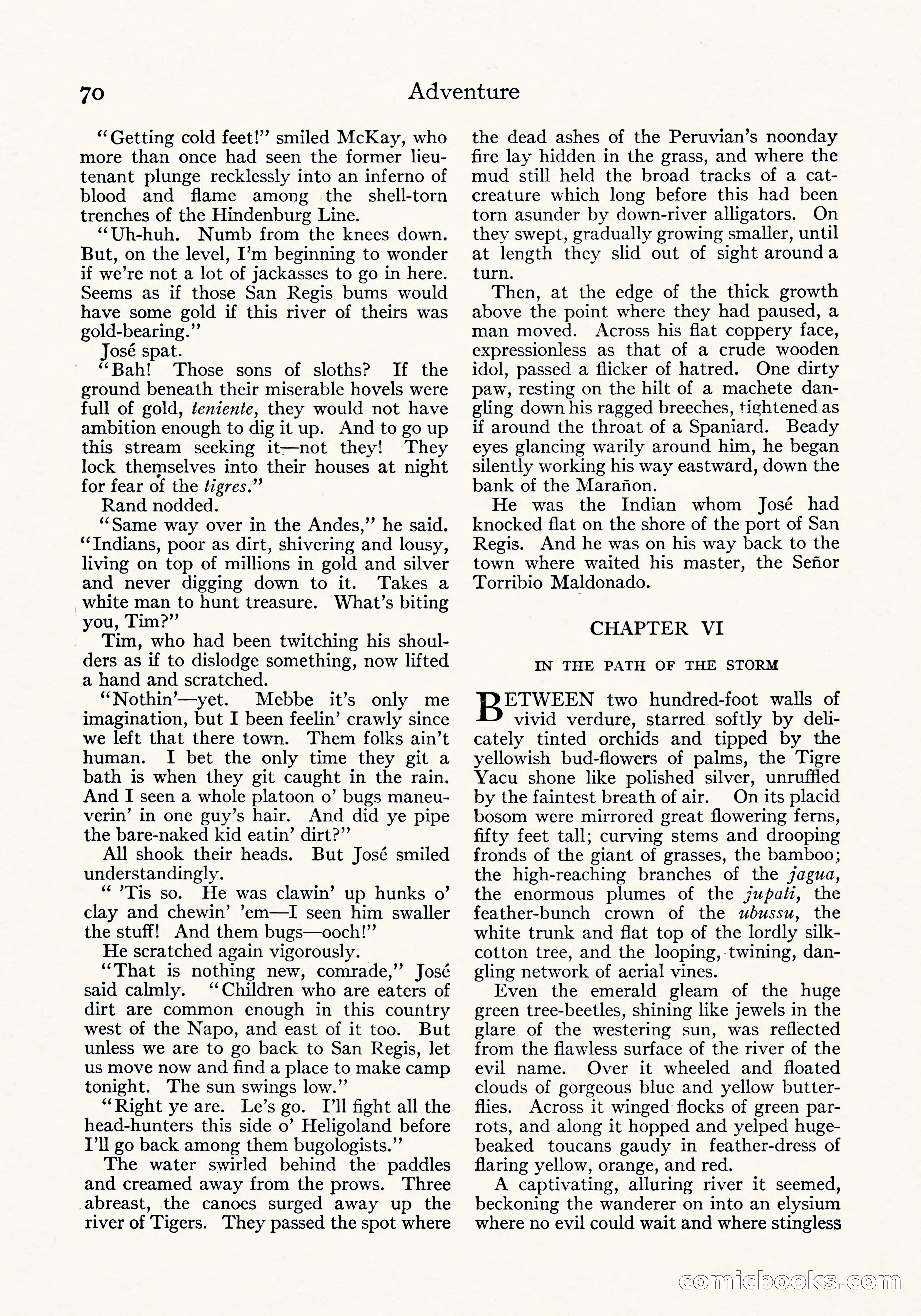 Tiger River: A Four-Part Story by Arthur O. Friel — page 19 of 108