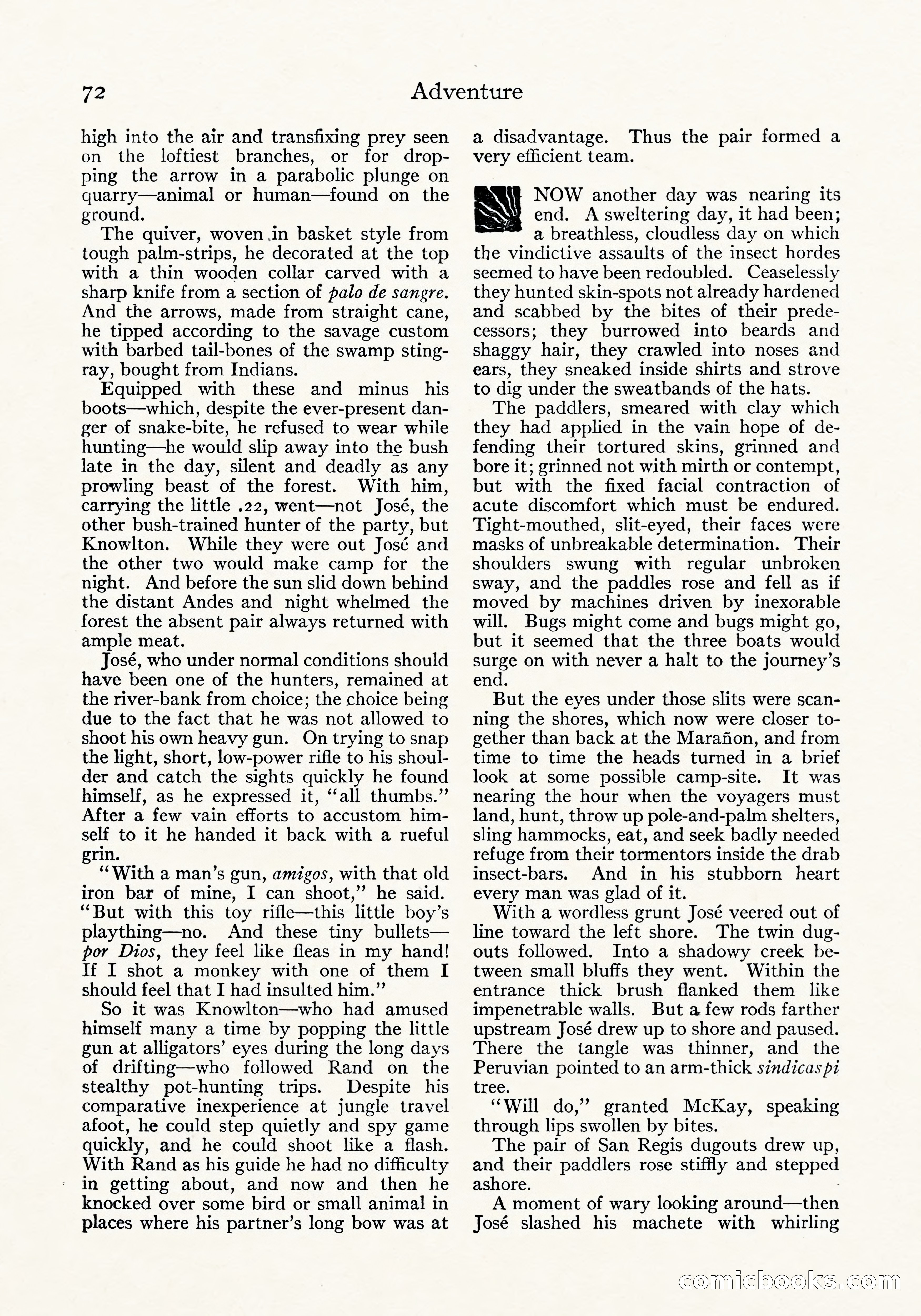 Tiger River: A Four-Part Story by Arthur O. Friel — page 21 of 108