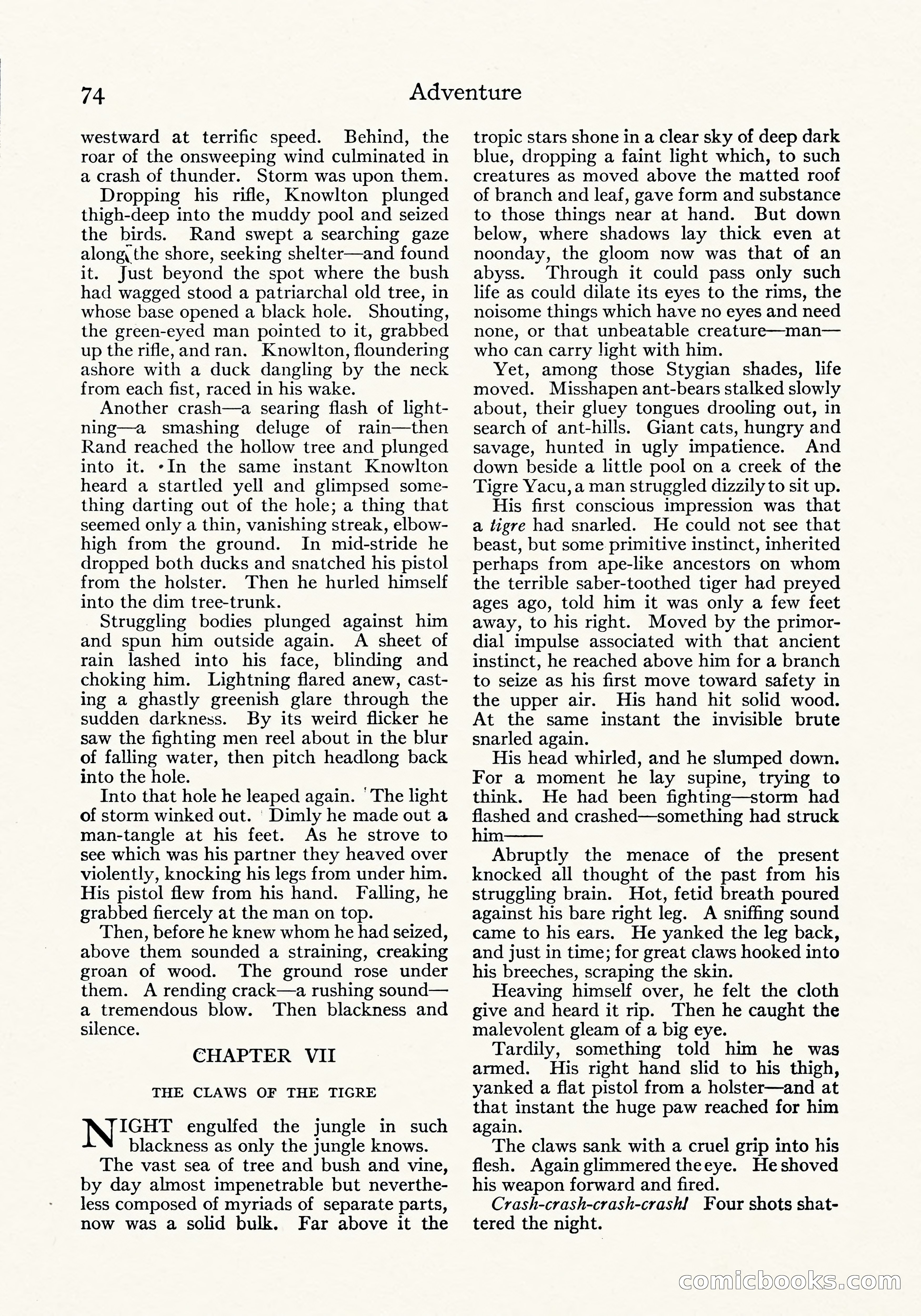 Tiger River: A Four-Part Story by Arthur O. Friel — page 23 of 108