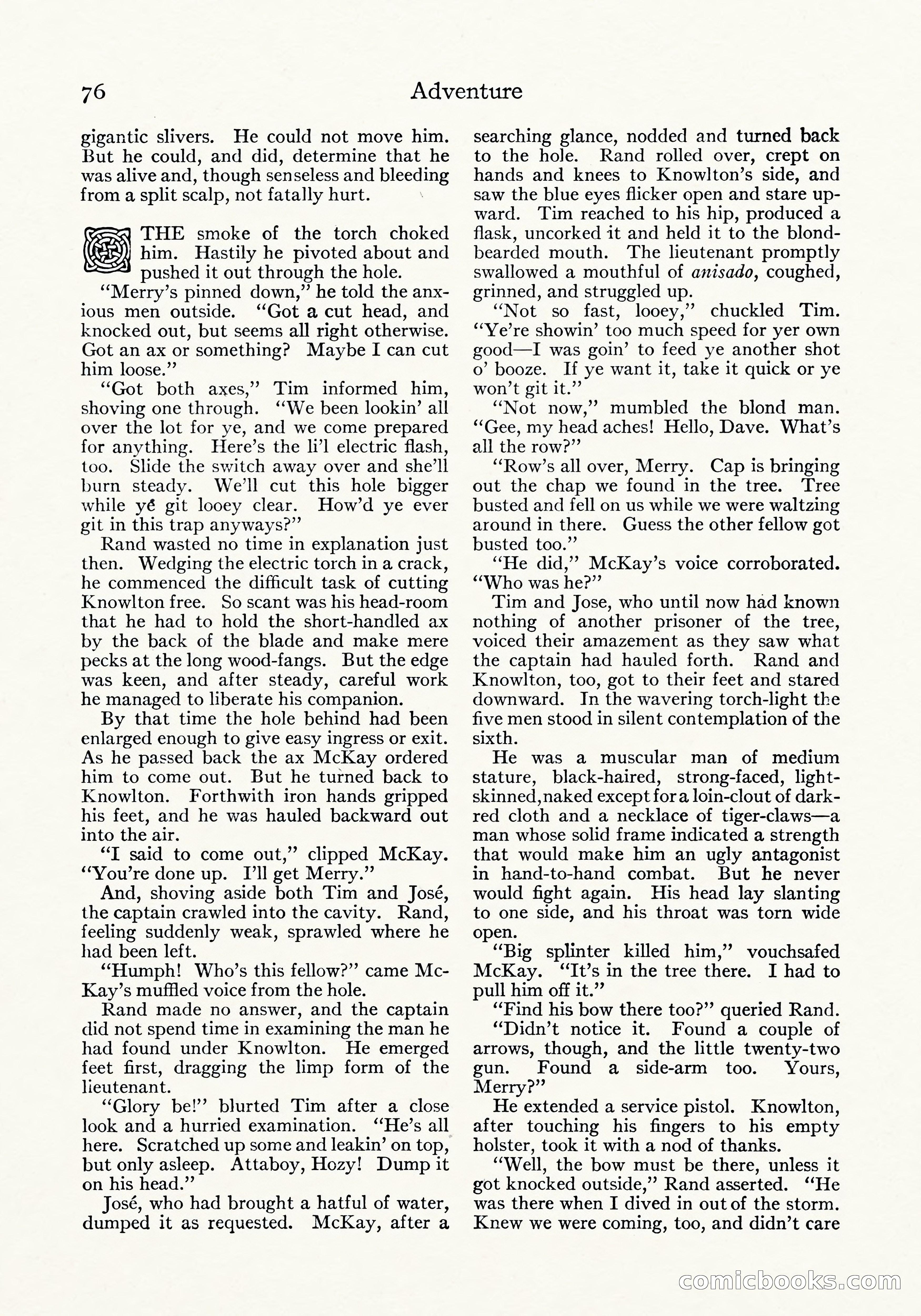 Tiger River: A Four-Part Story by Arthur O. Friel — page 25 of 108