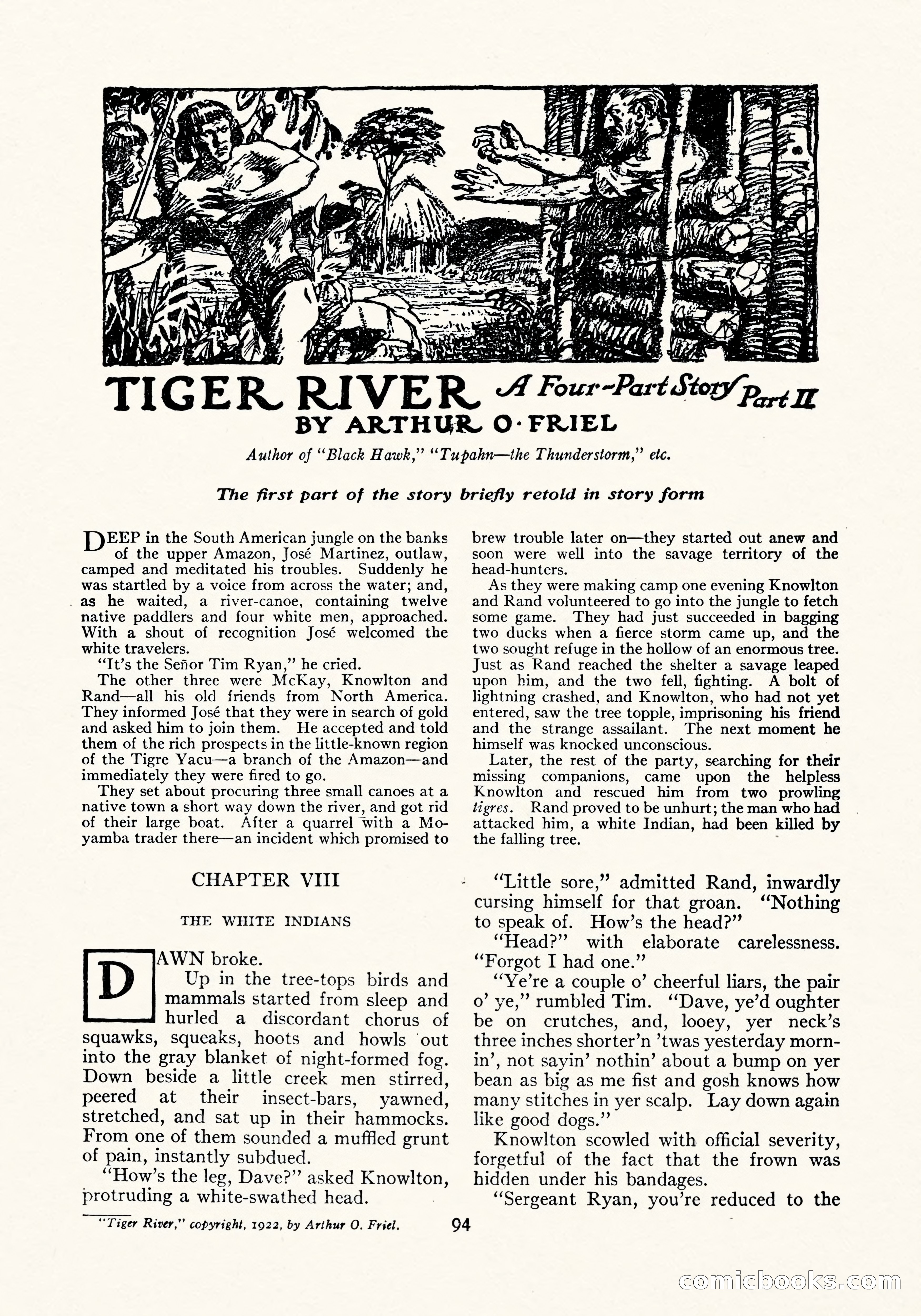 Tiger River: A Four-Part Story by Arthur O. Friel — page 27 of 108