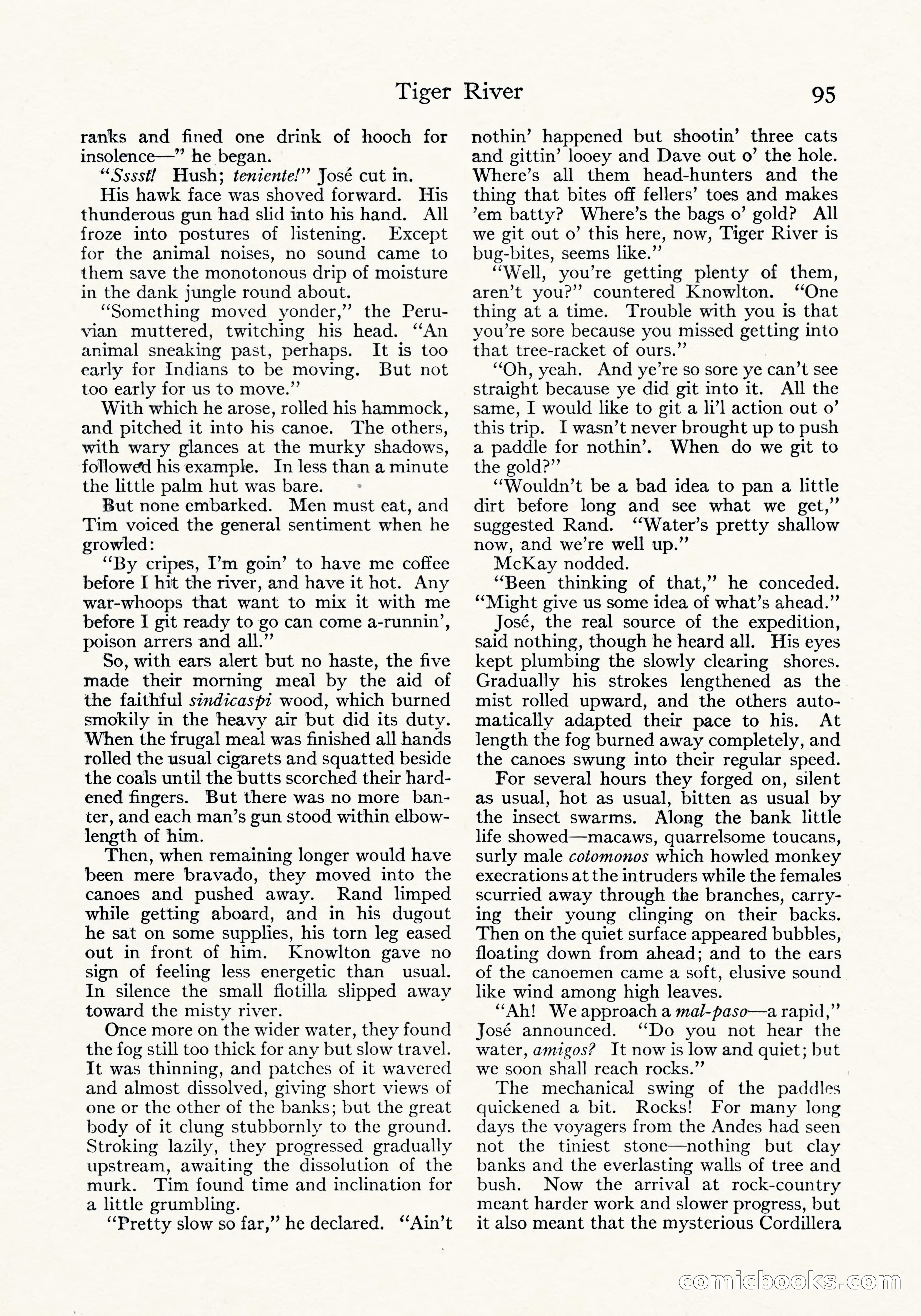 Tiger River: A Four-Part Story by Arthur O. Friel — page 28 of 108