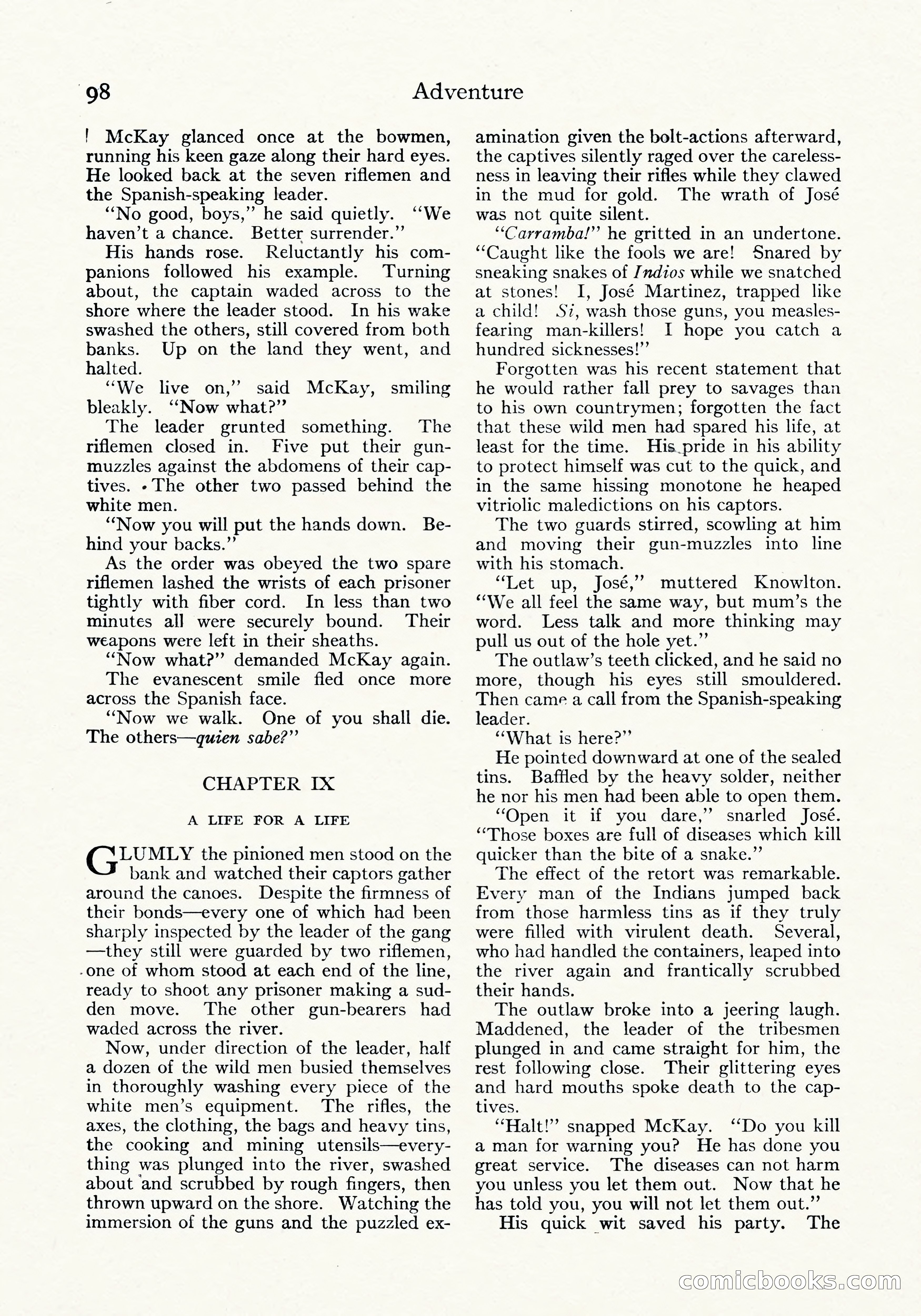 Tiger River: A Four-Part Story by Arthur O. Friel — page 31 of 108
