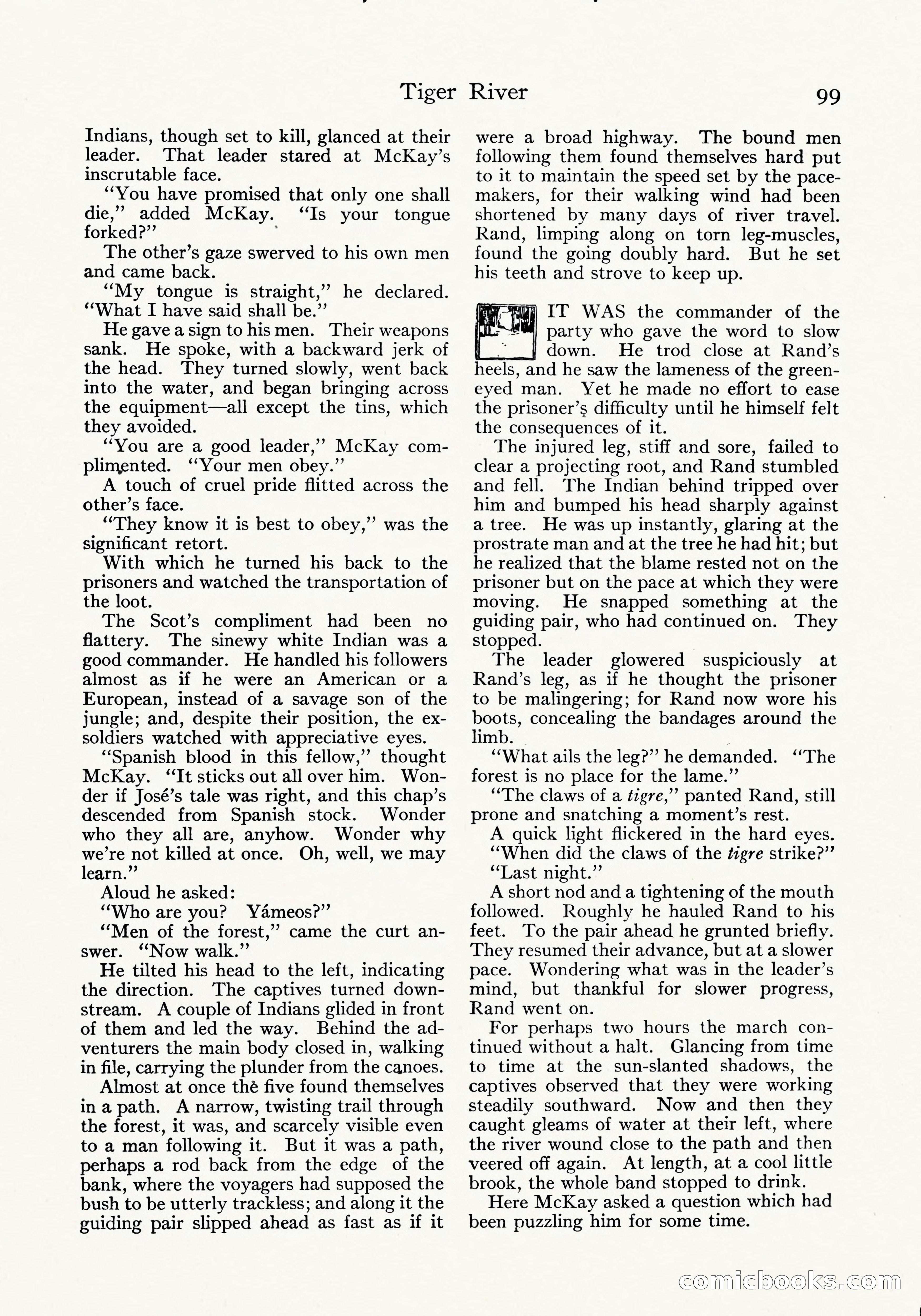 Tiger River: A Four-Part Story by Arthur O. Friel — page 32 of 108