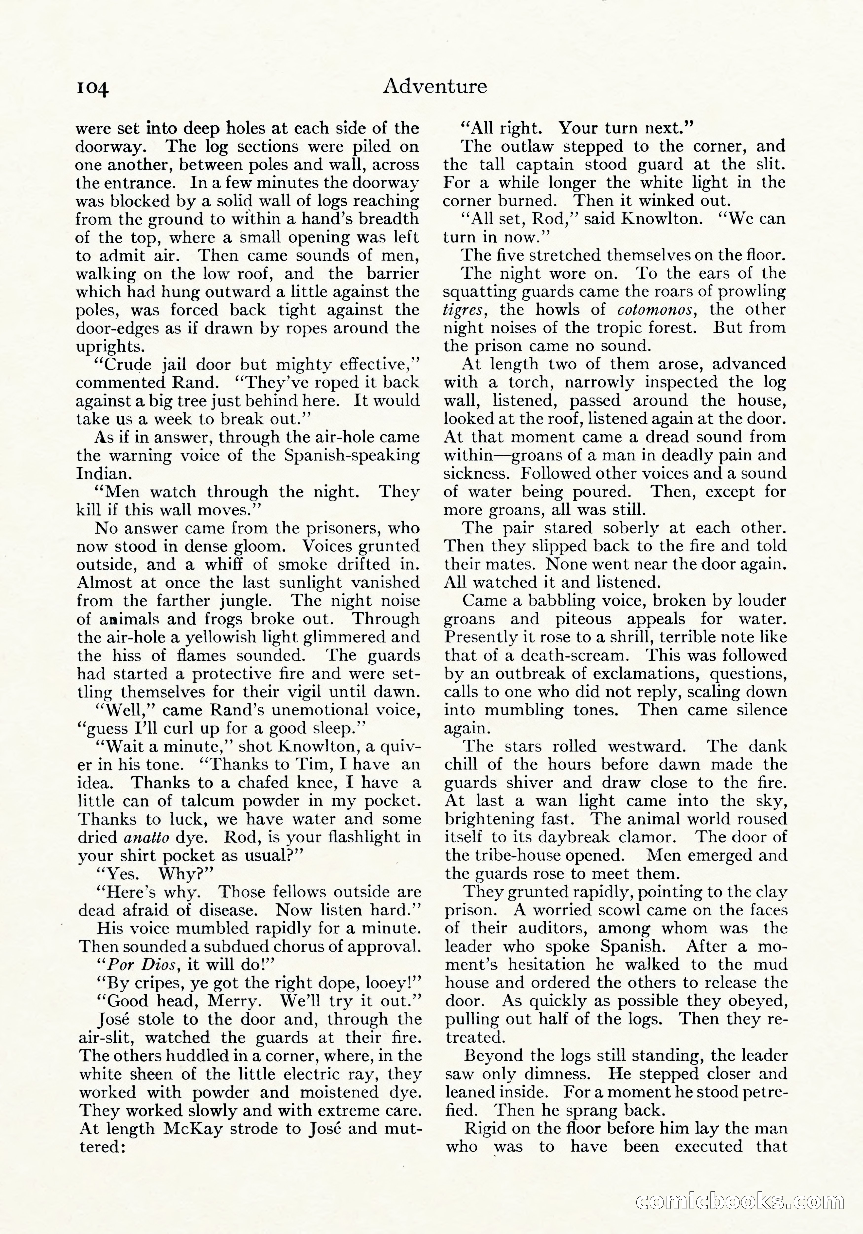 Tiger River: A Four-Part Story by Arthur O. Friel — page 37 of 108