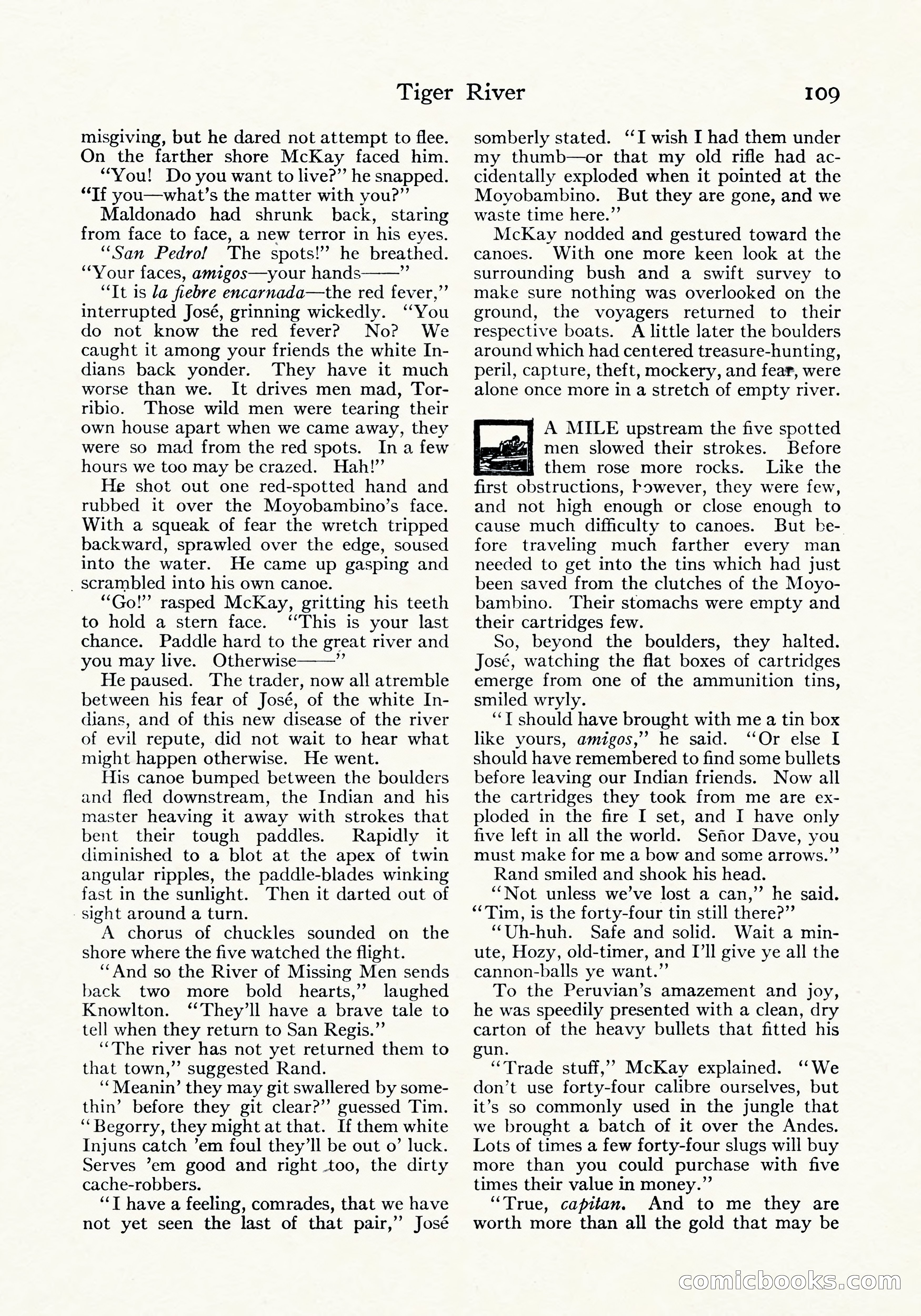 Tiger River: A Four-Part Story by Arthur O. Friel — page 42 of 108