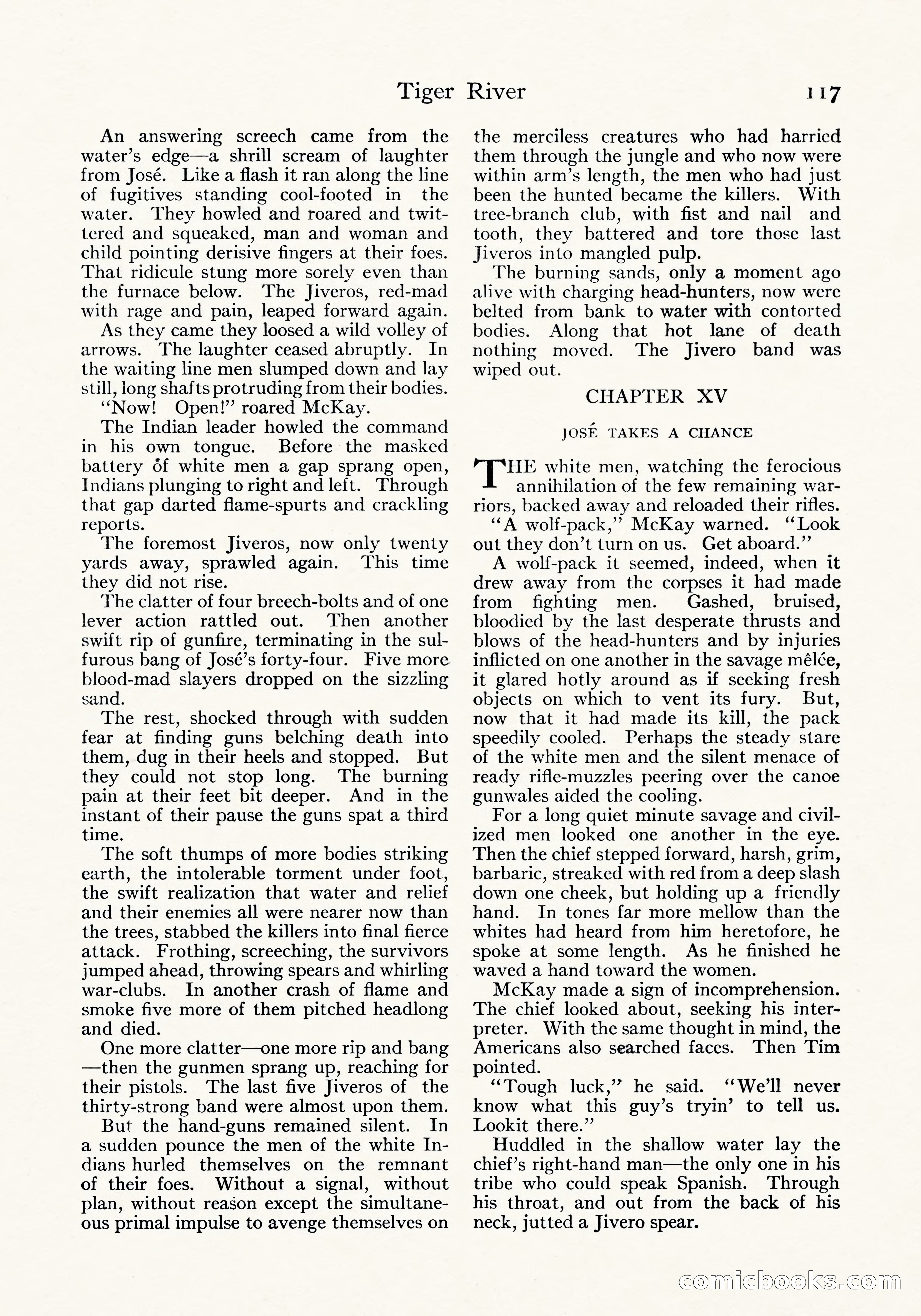 Tiger River: A Four-Part Story by Arthur O. Friel — page 50 of 108