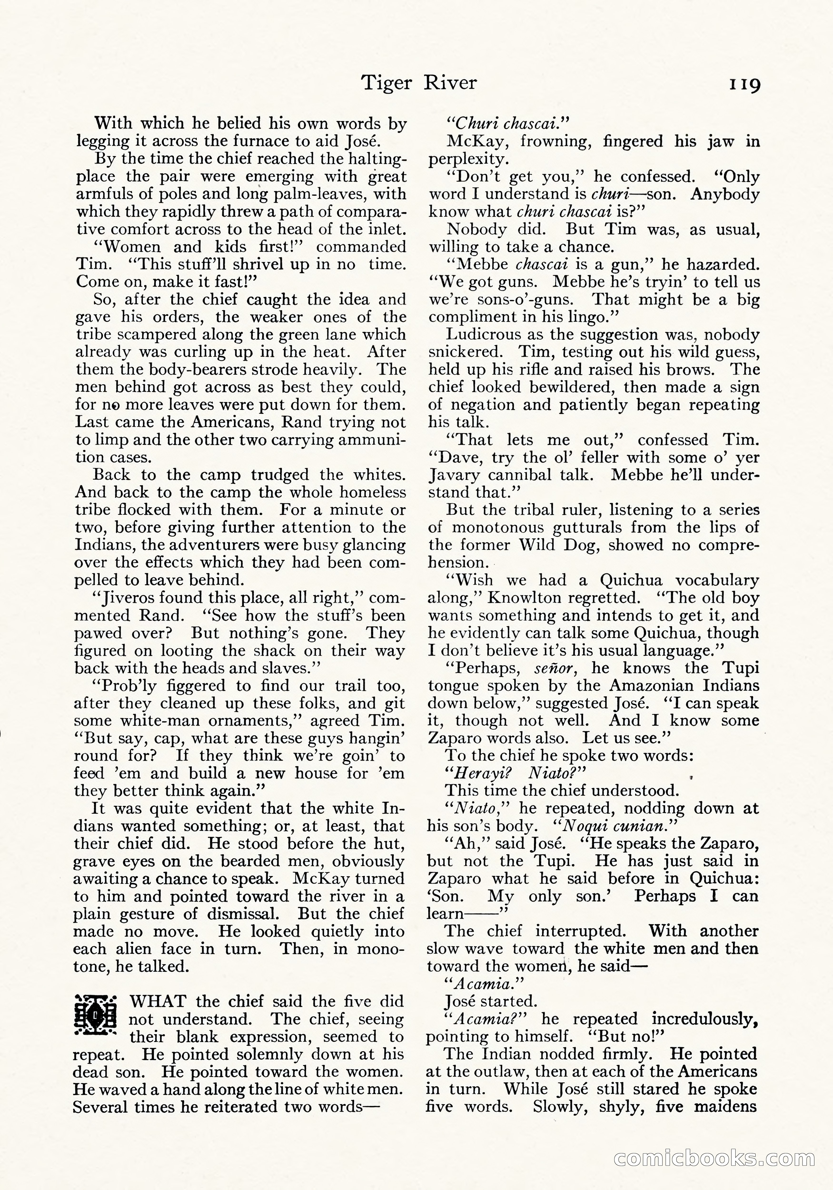 Tiger River: A Four-Part Story by Arthur O. Friel — page 52 of 108