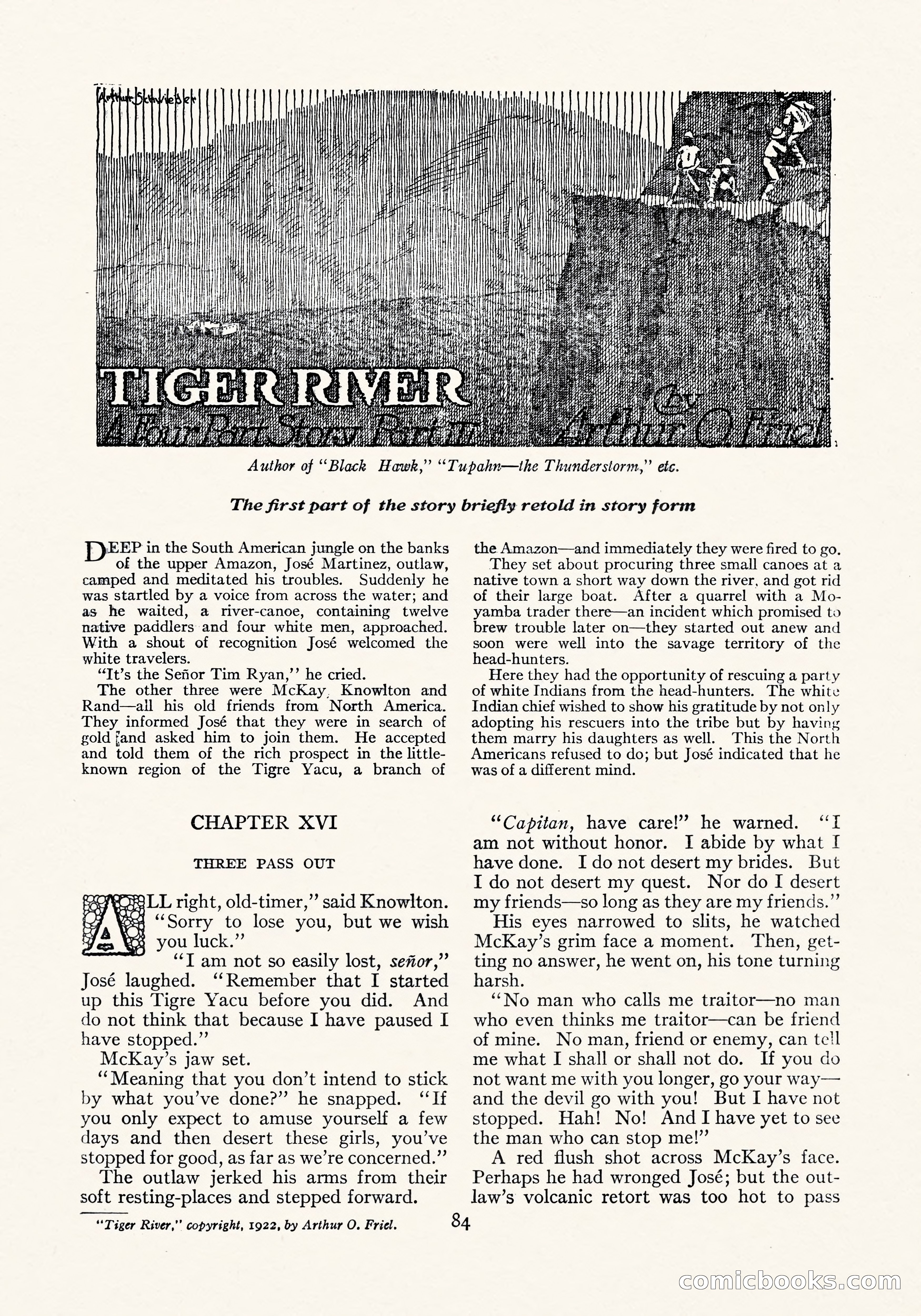 Tiger River: A Four-Part Story by Arthur O. Friel — page 55 of 108