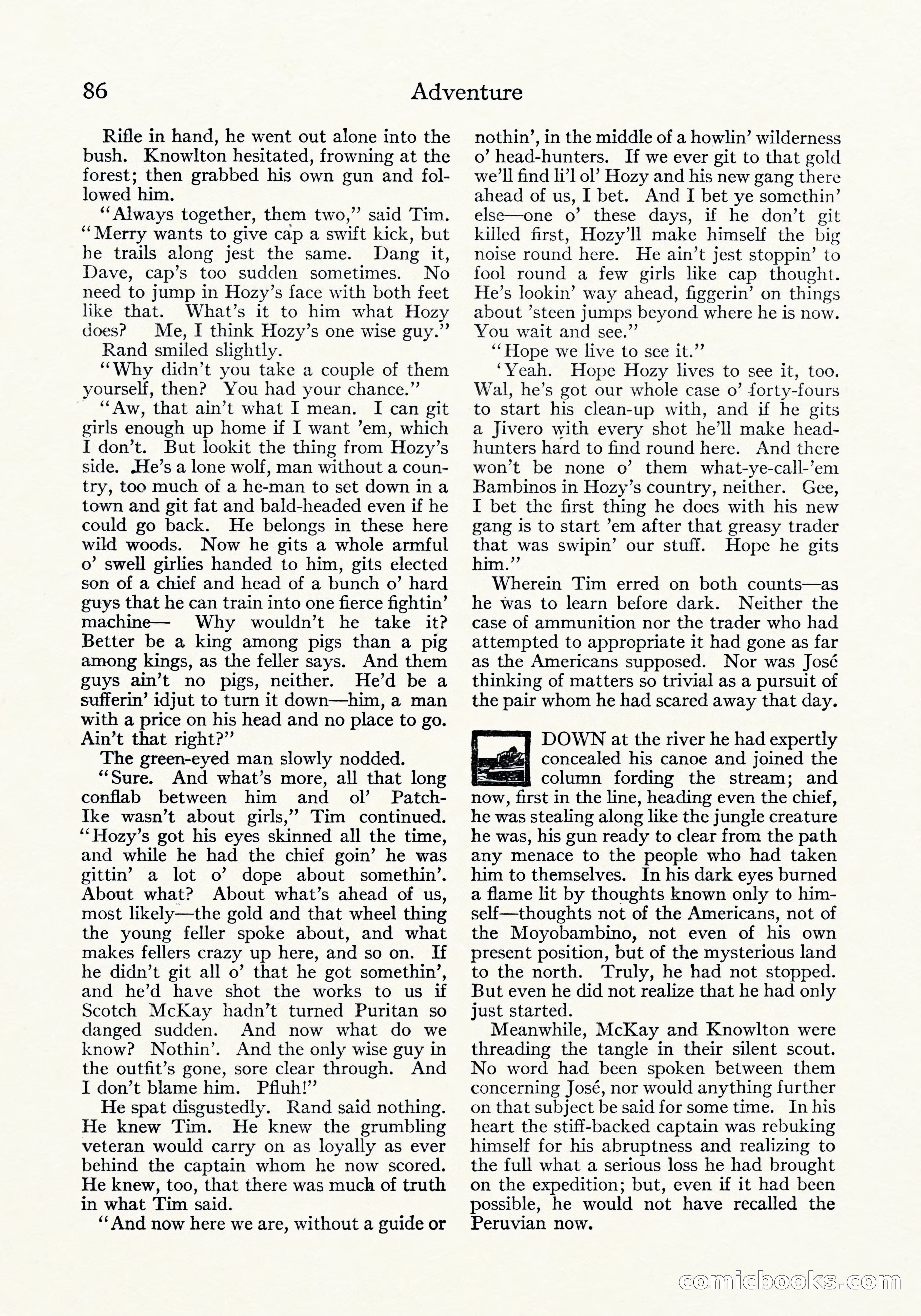 Tiger River: A Four-Part Story by Arthur O. Friel — page 57 of 108