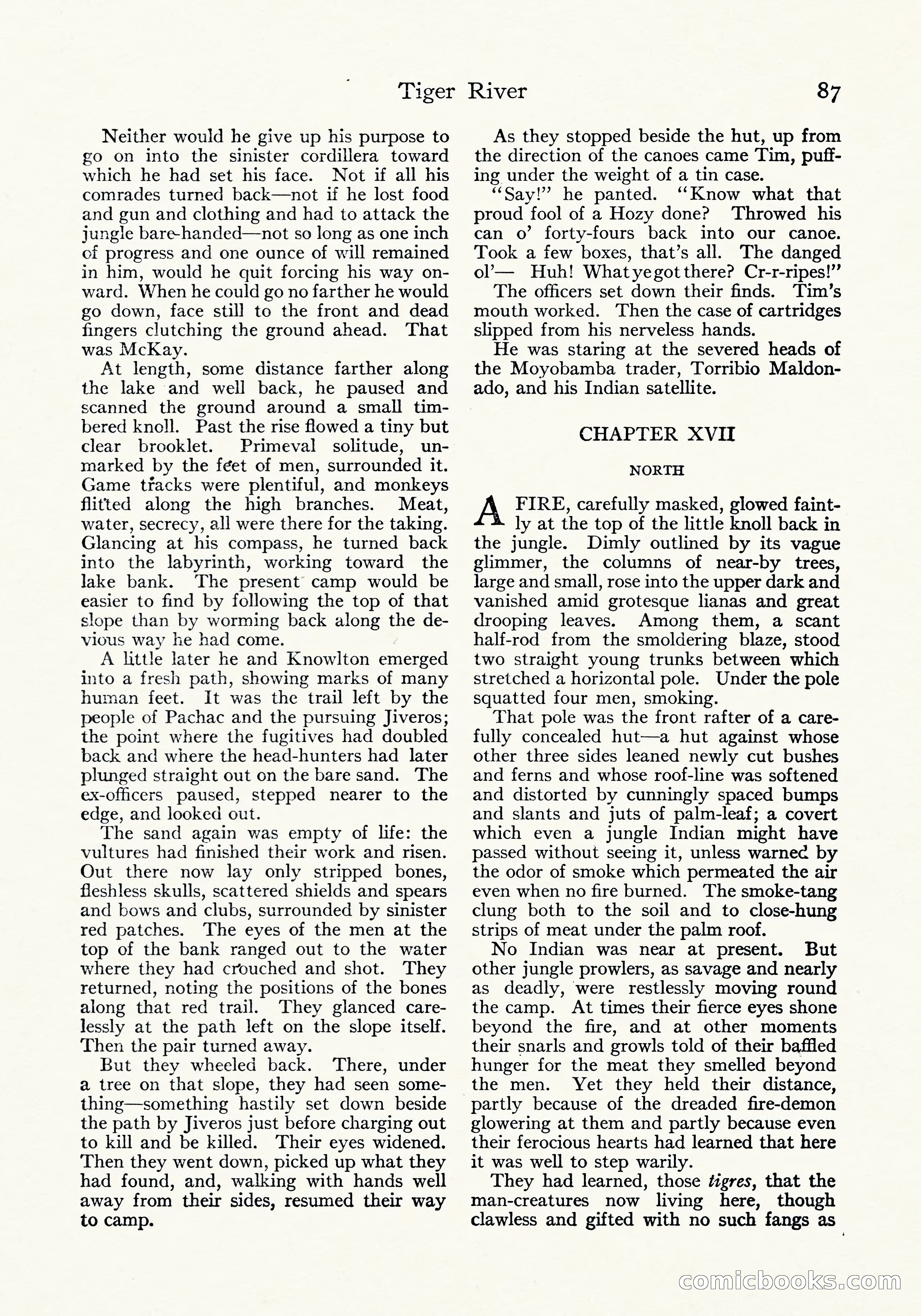 Tiger River: A Four-Part Story by Arthur O. Friel — page 58 of 108