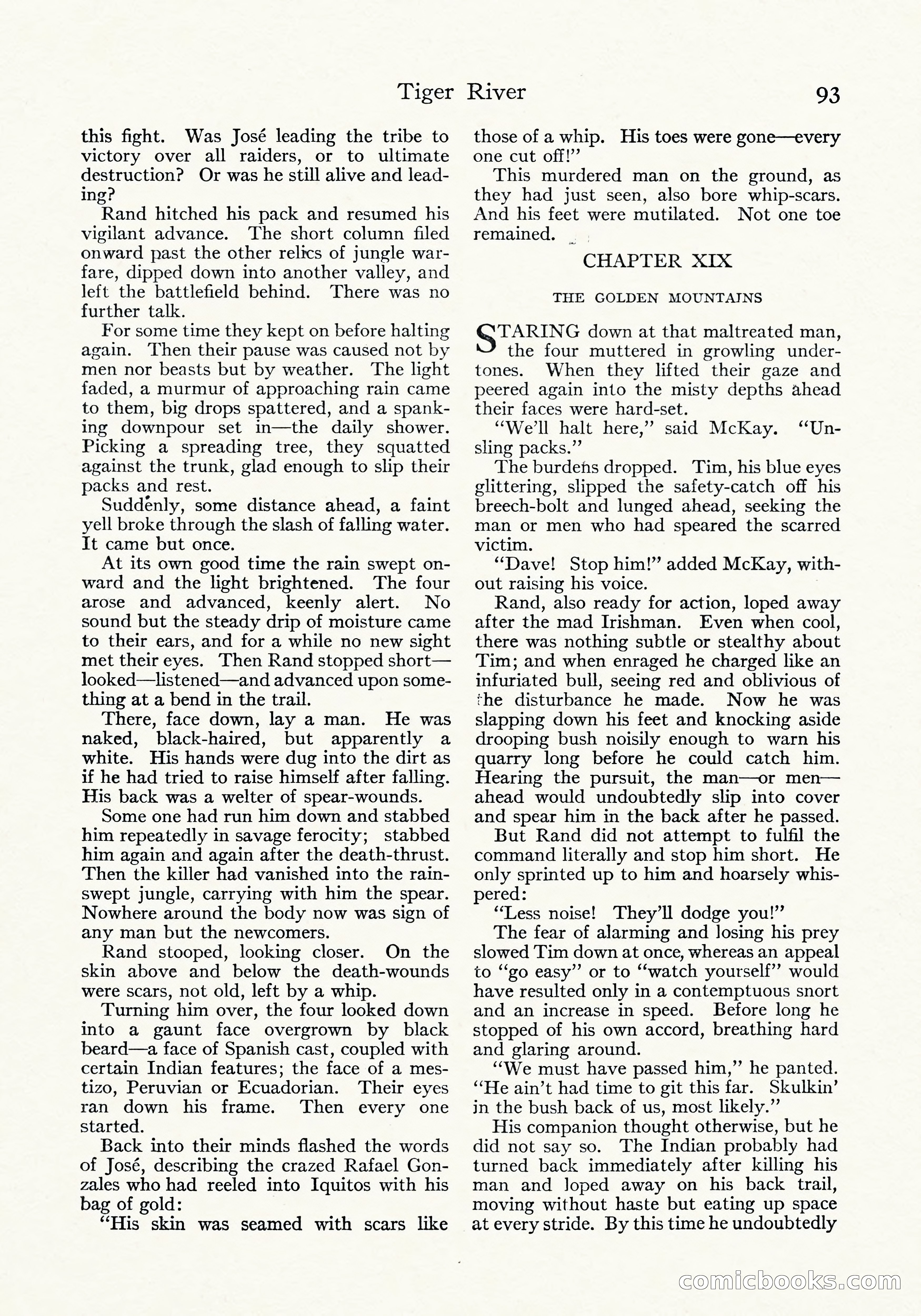 Tiger River: A Four-Part Story by Arthur O. Friel — page 64 of 108
