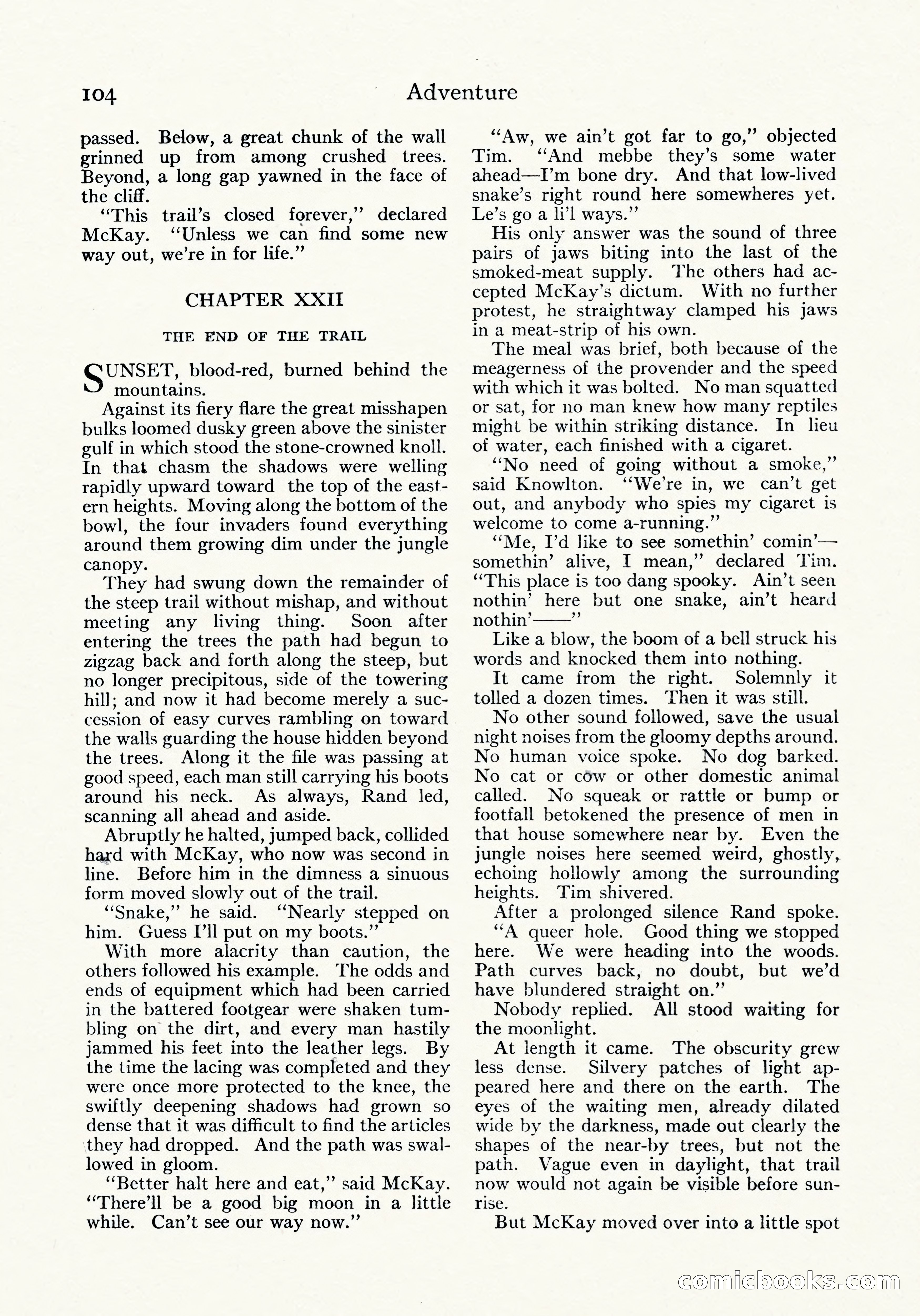 Tiger River: A Four-Part Story by Arthur O. Friel — page 75 of 108