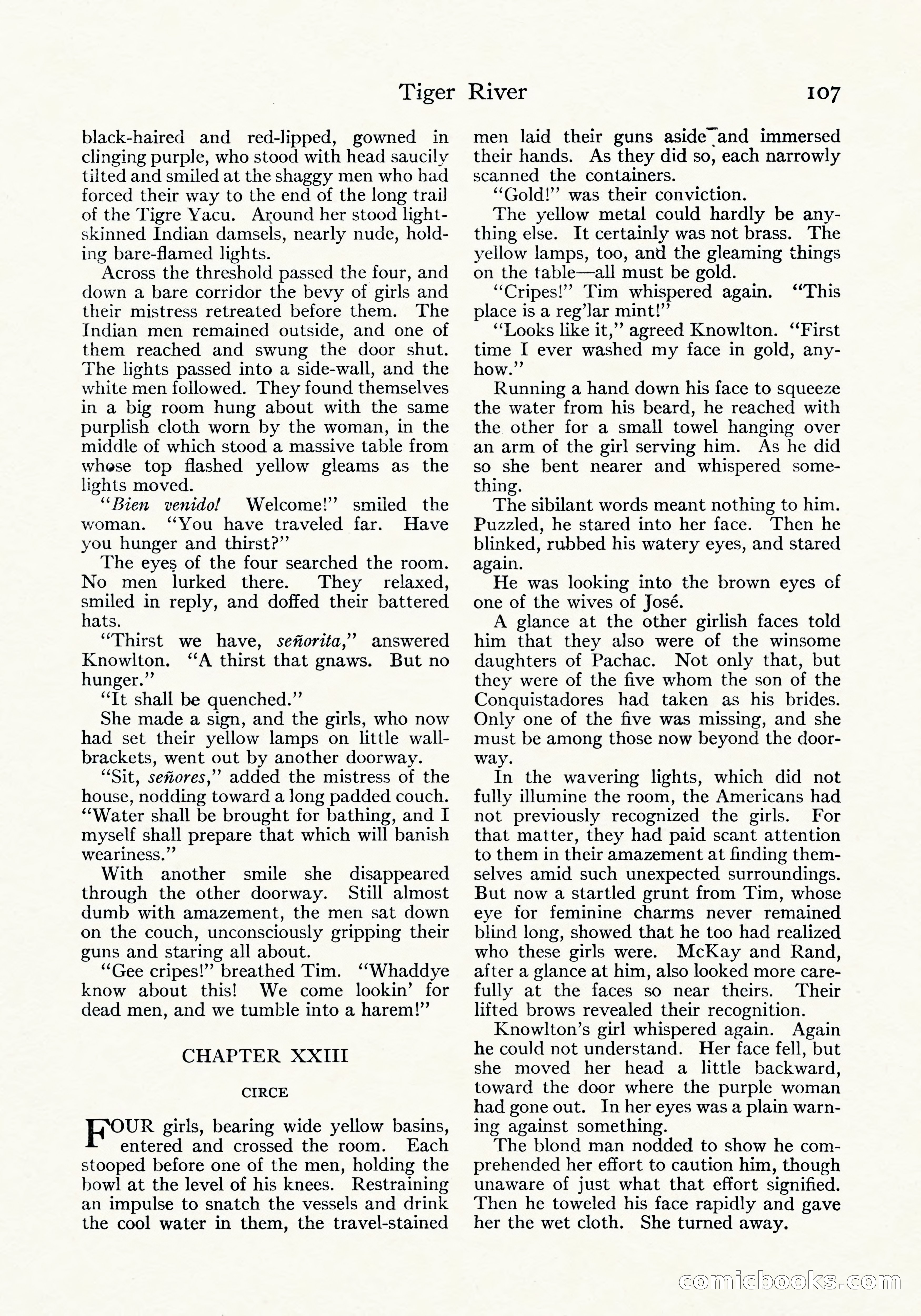 Tiger River: A Four-Part Story by Arthur O. Friel — page 78 of 108