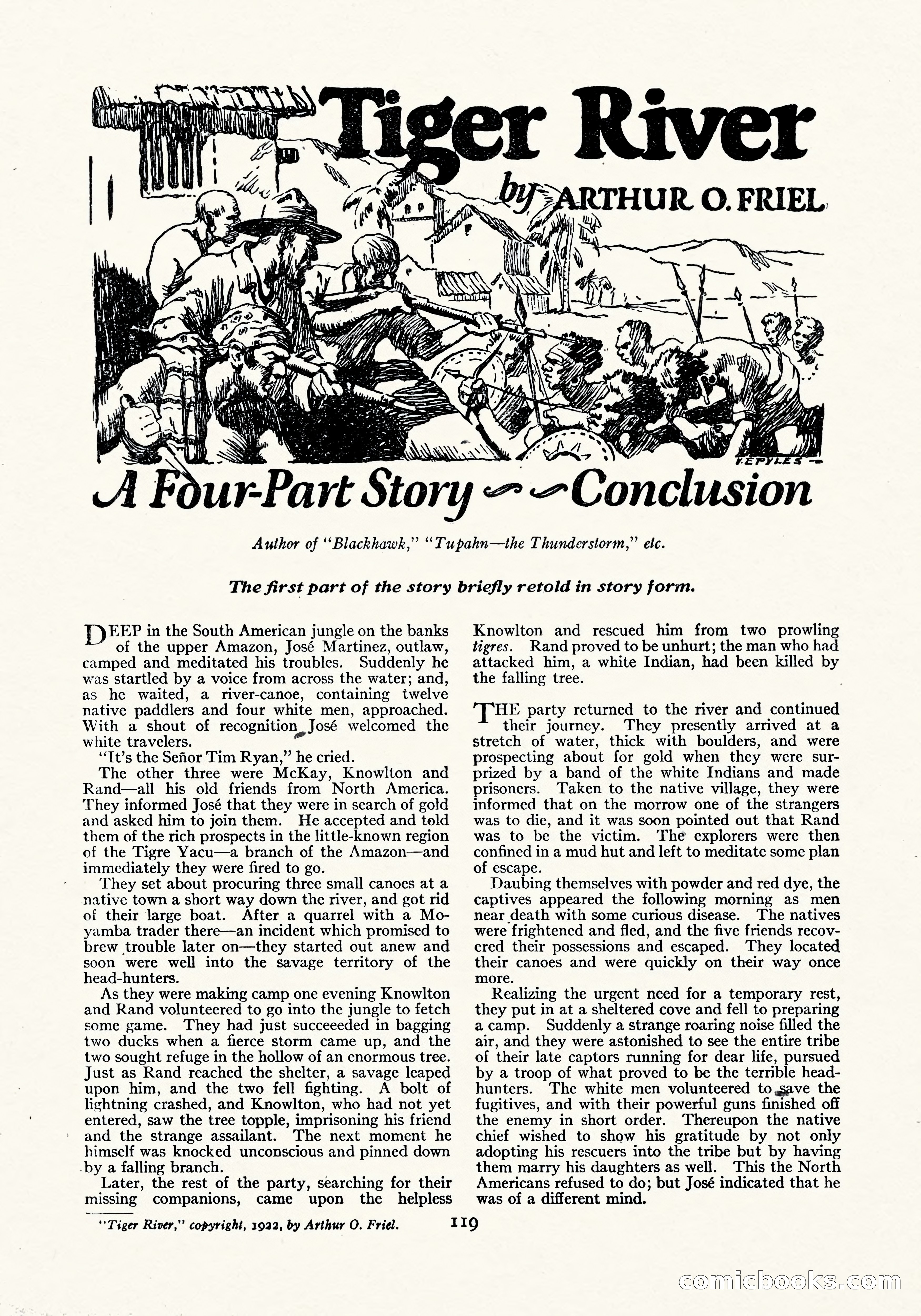 Tiger River: A Four-Part Story by Arthur O. Friel — page 83 of 108
