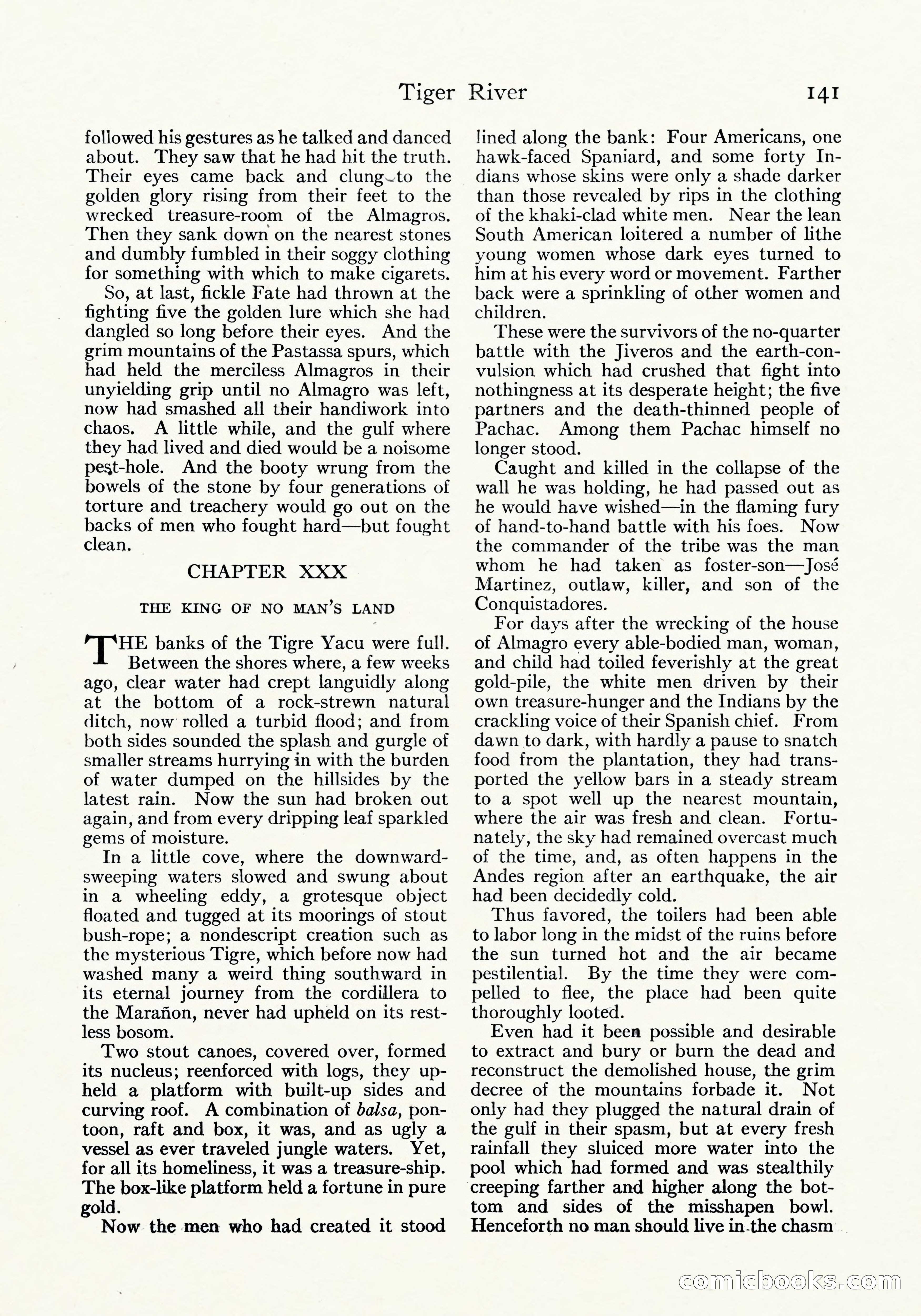 Tiger River: A Four-Part Story by Arthur O. Friel — page 105 of 108