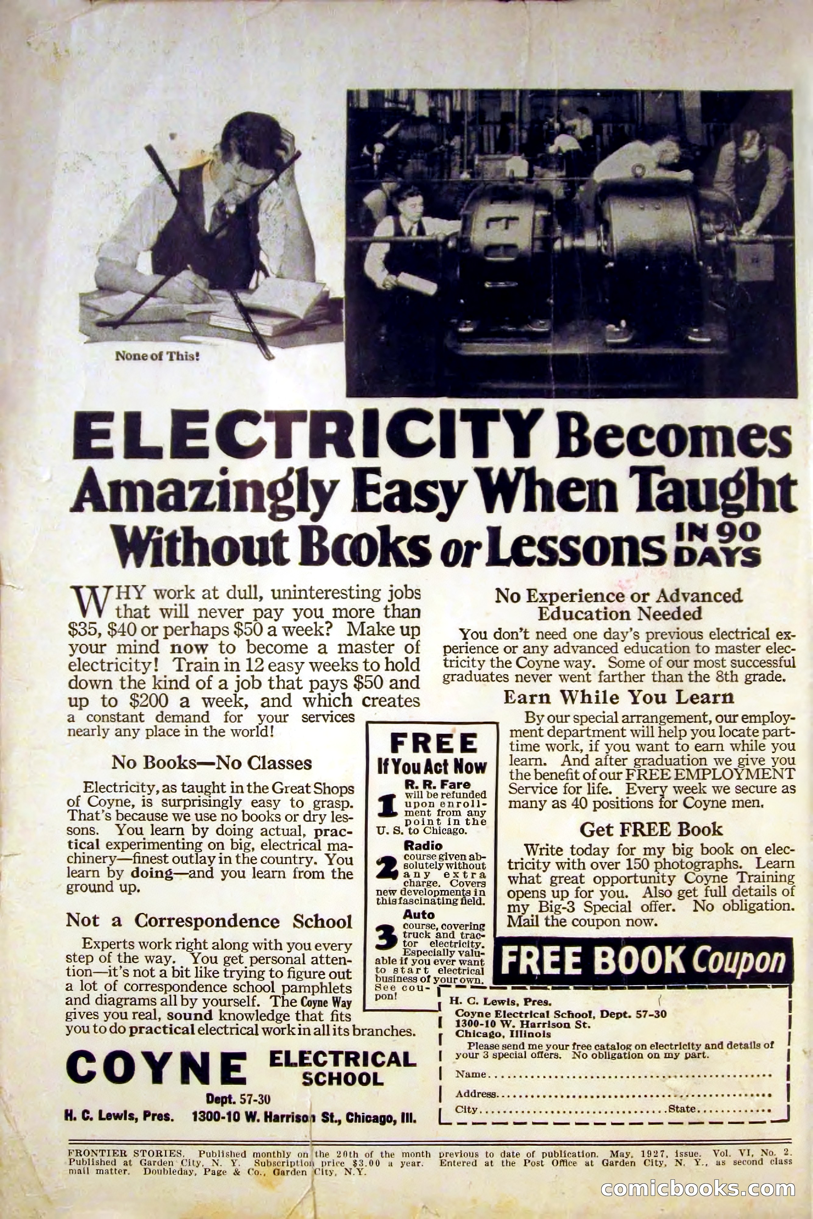 Frontier Stories, May 1927 — page 2 of 188