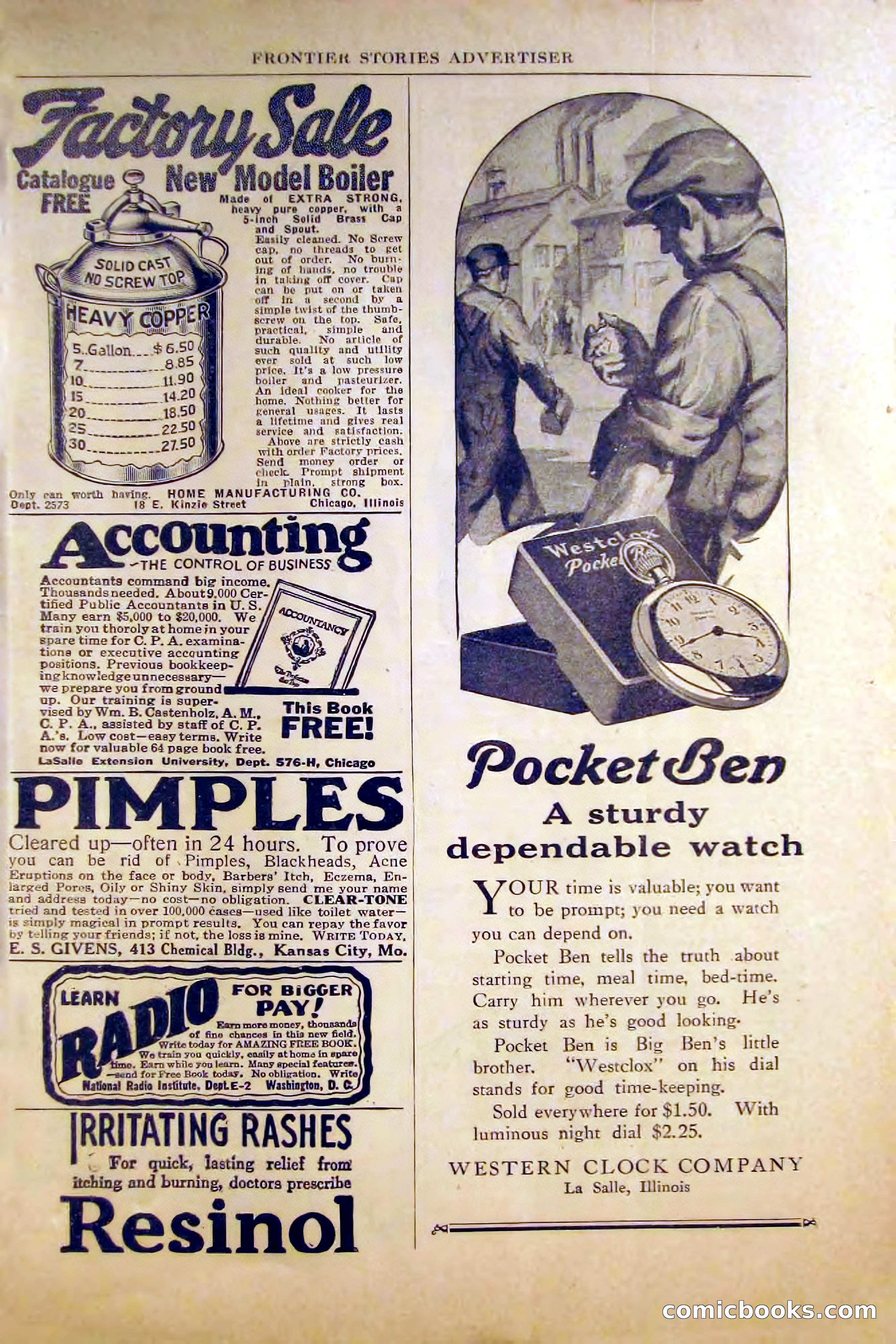 Frontier Stories, May 1927 — page 7 of 188
