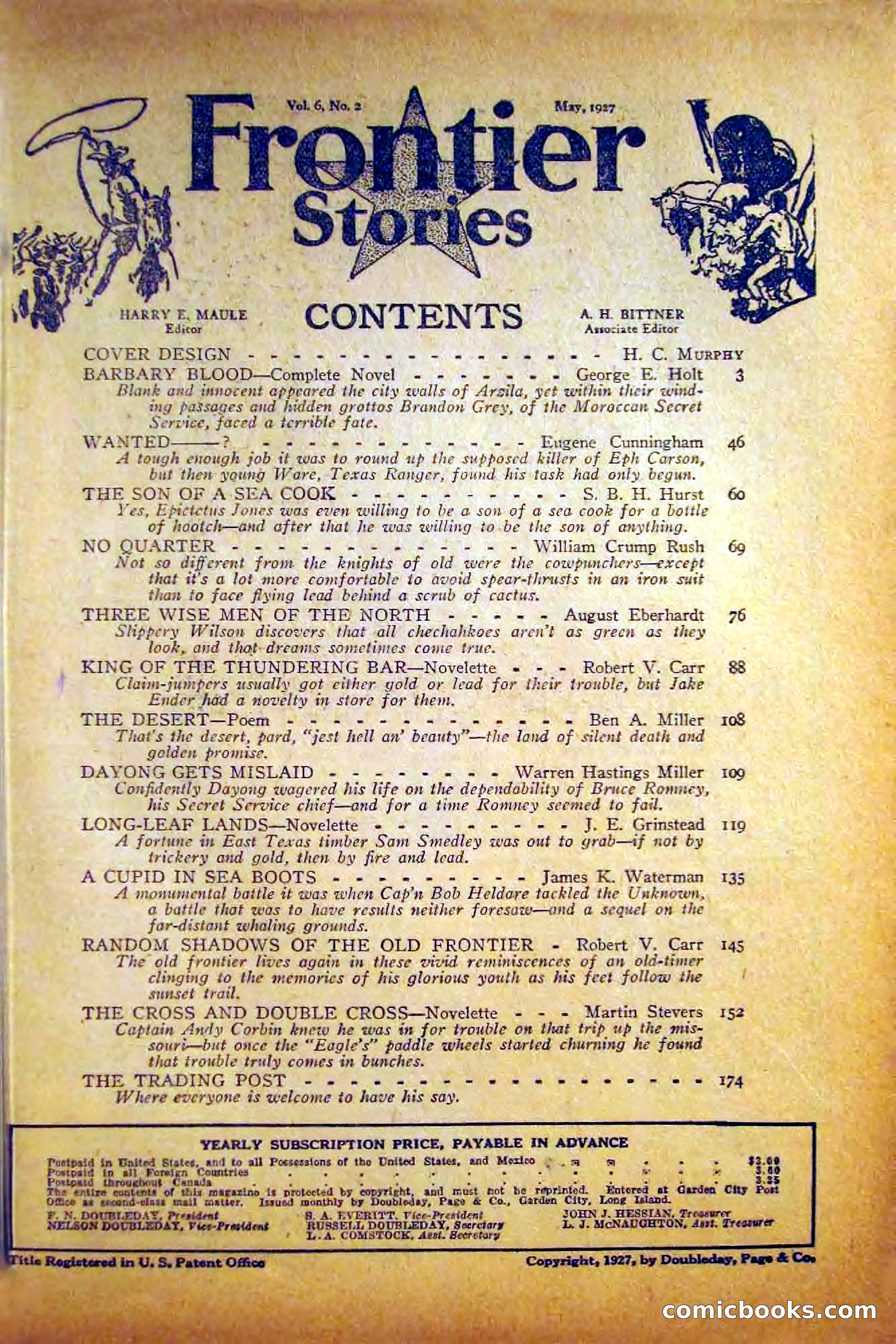 Frontier Stories, May 1927 — page 13 of 188