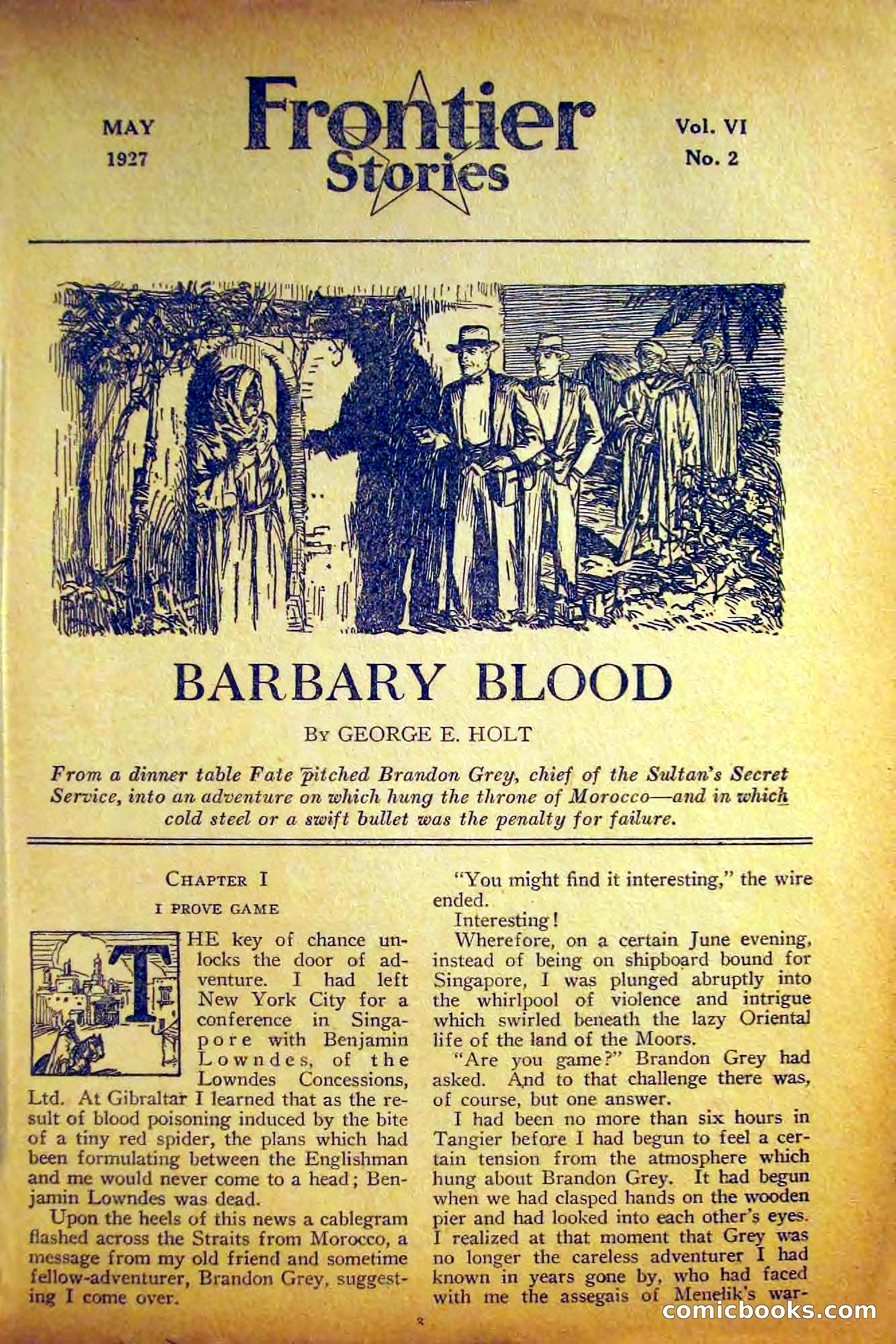 Frontier Stories, May 1927 — page 15 of 188