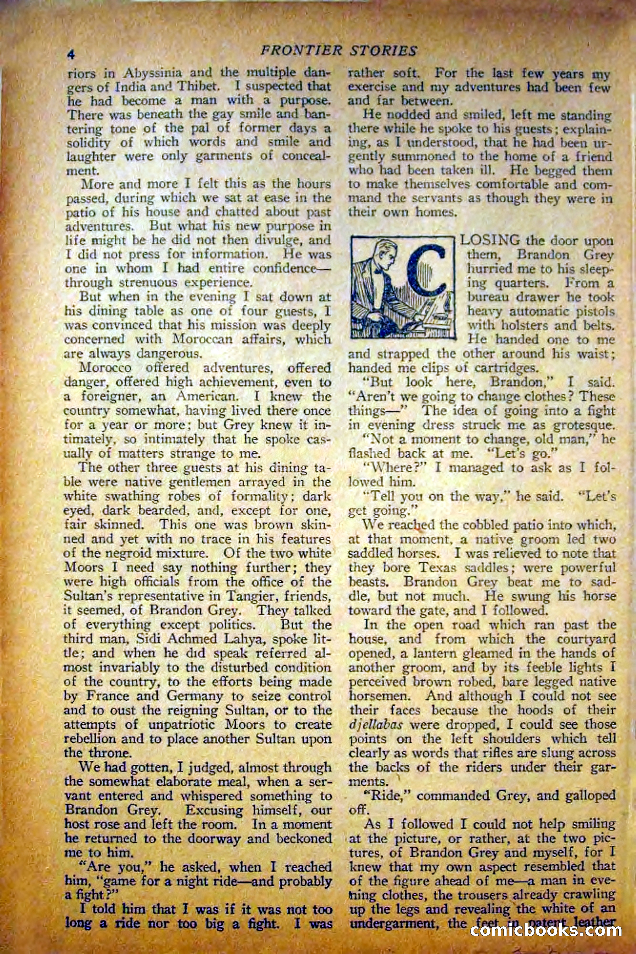 Frontier Stories, May 1927 — page 16 of 188