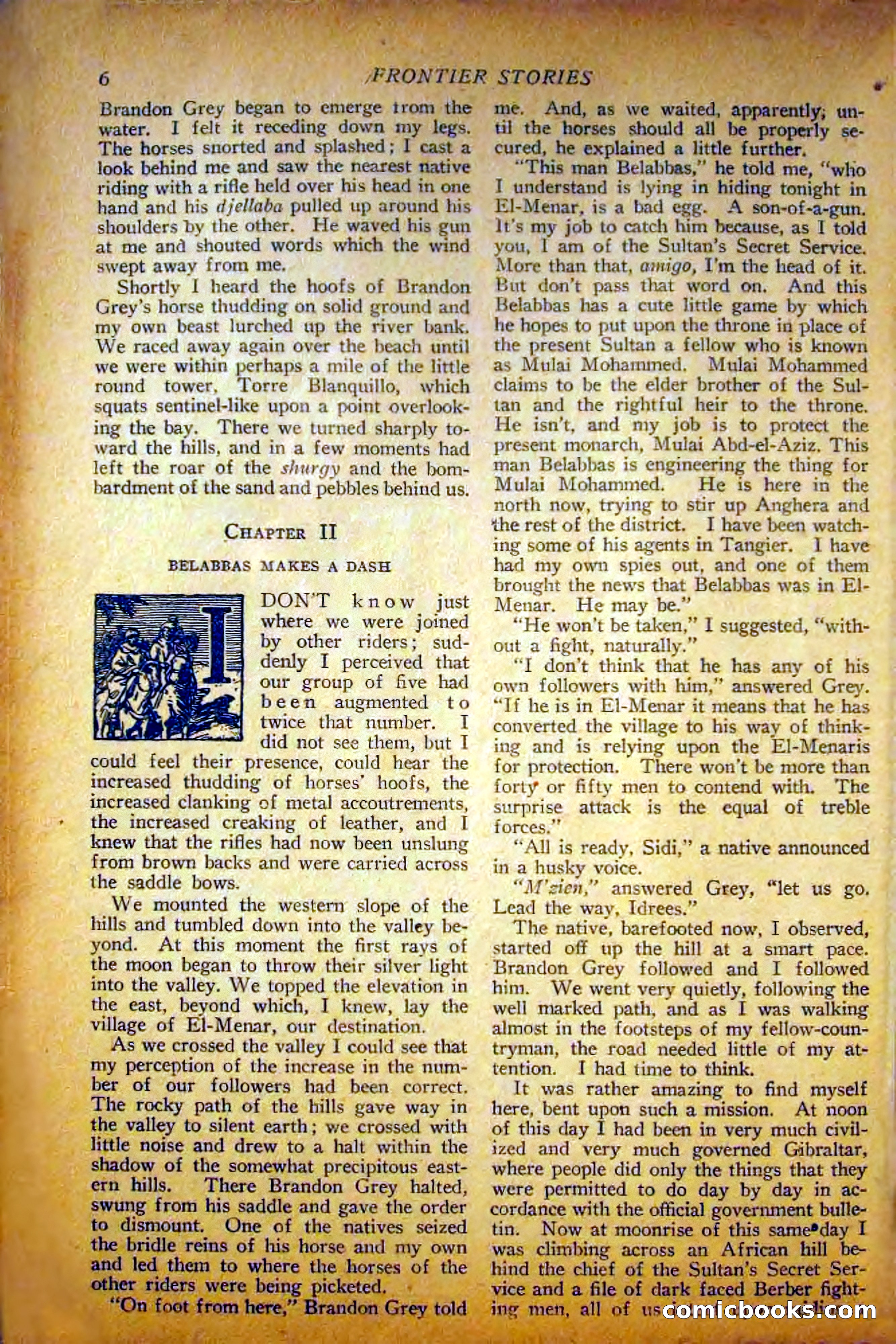 Frontier Stories, May 1927 — page 18 of 188
