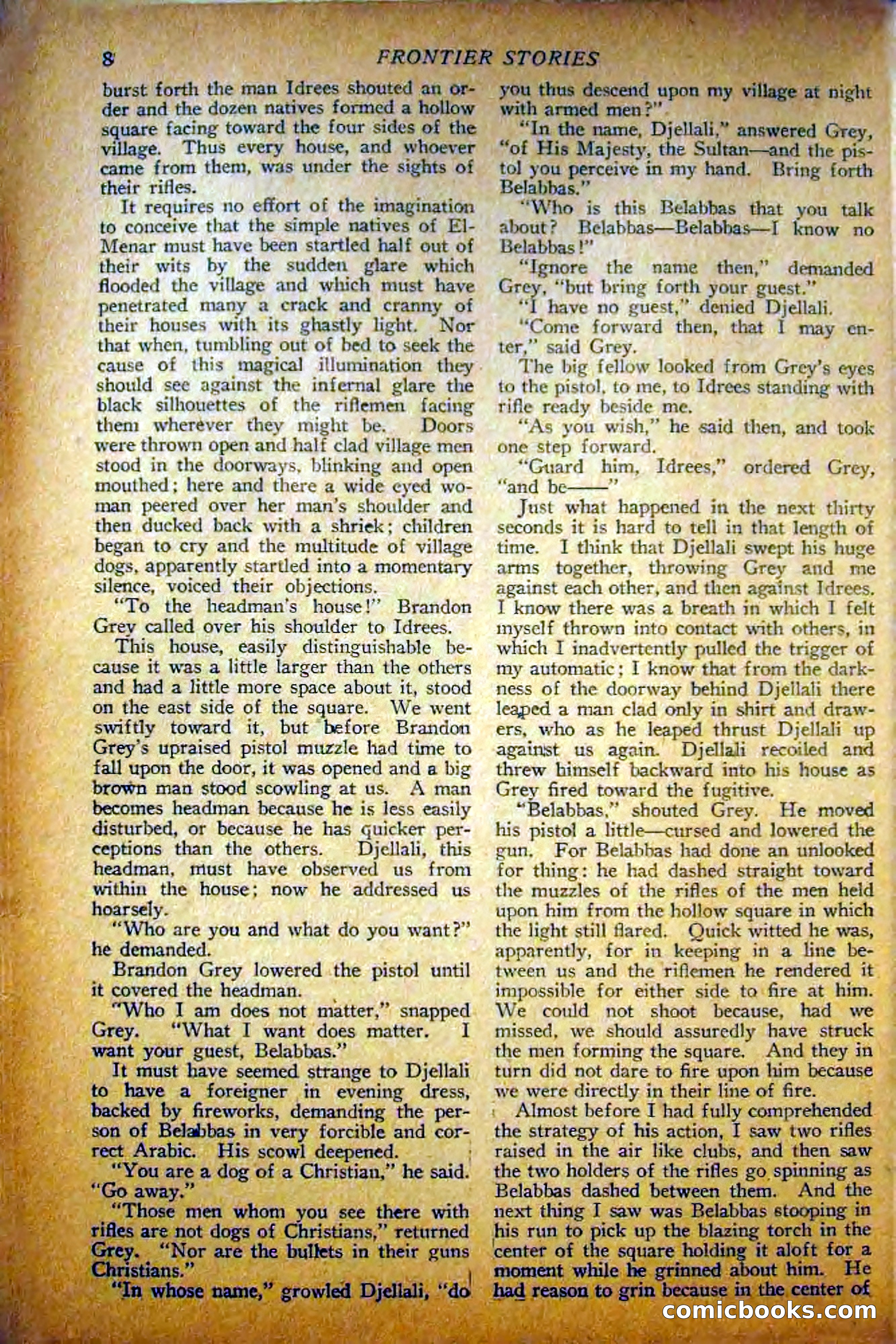 Frontier Stories, May 1927 — page 20 of 188