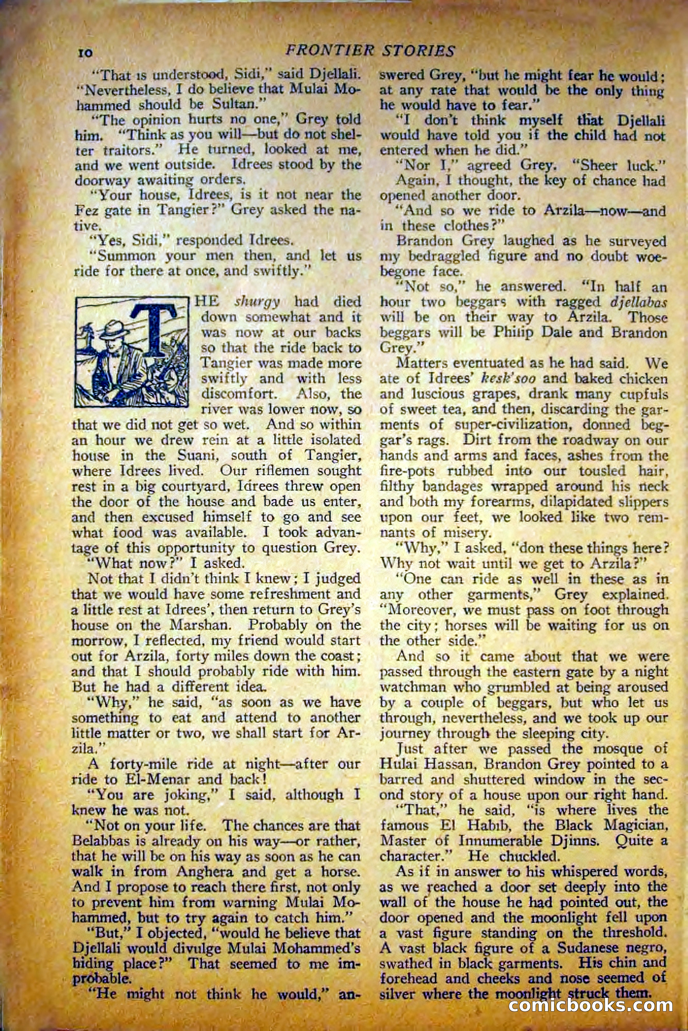 Frontier Stories, May 1927 — page 22 of 188