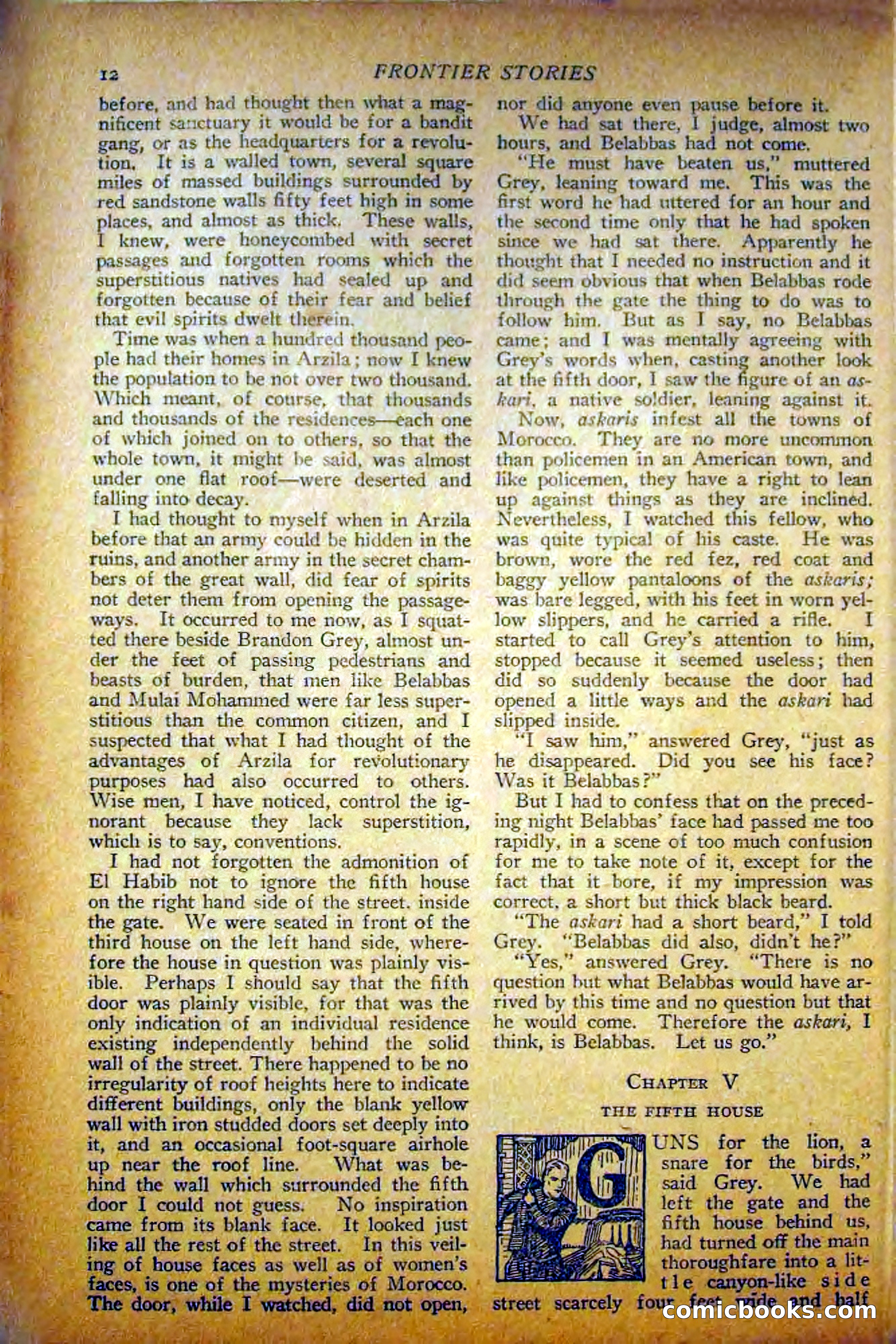 Frontier Stories, May 1927 — page 24 of 188