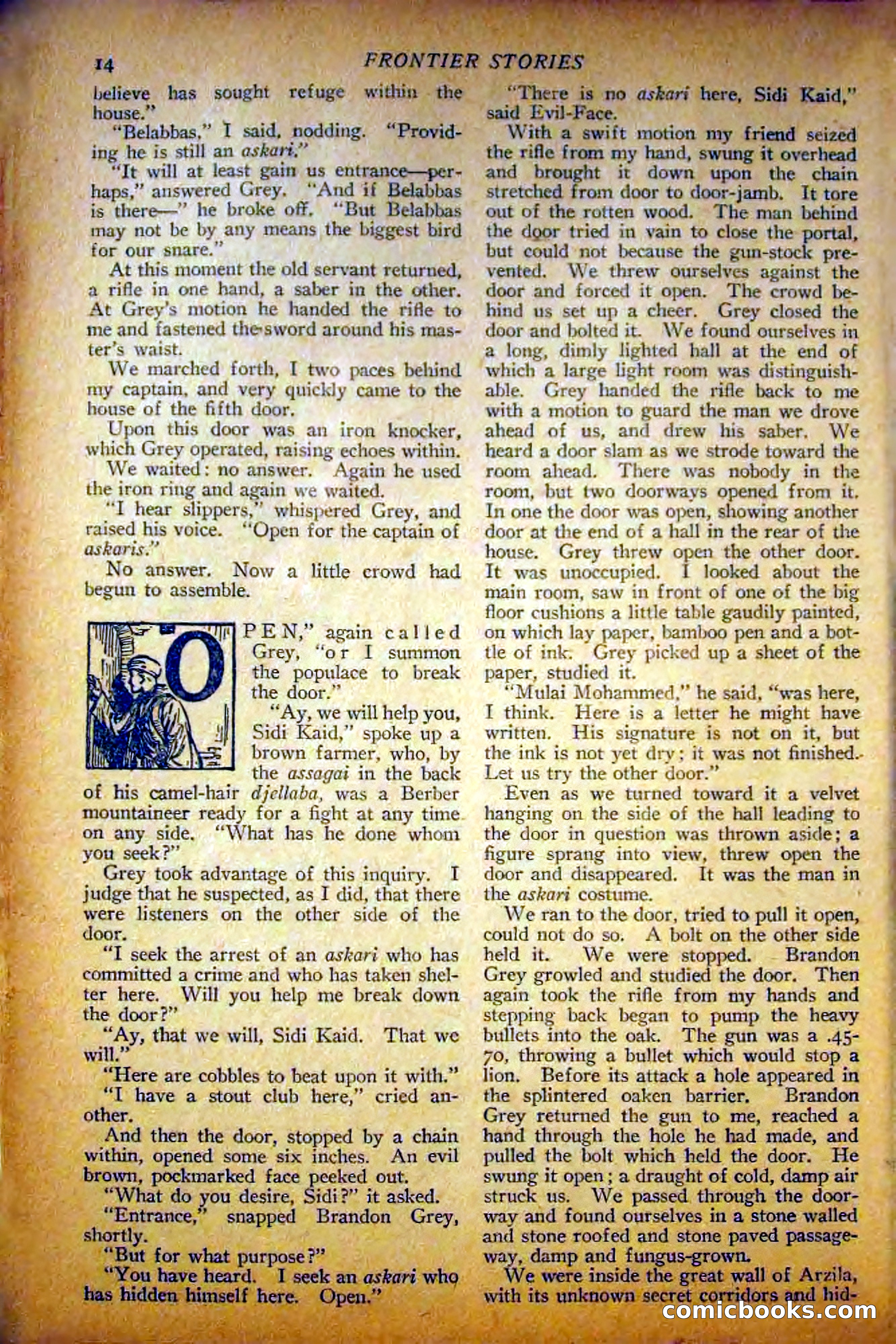 Frontier Stories, May 1927 — page 26 of 188