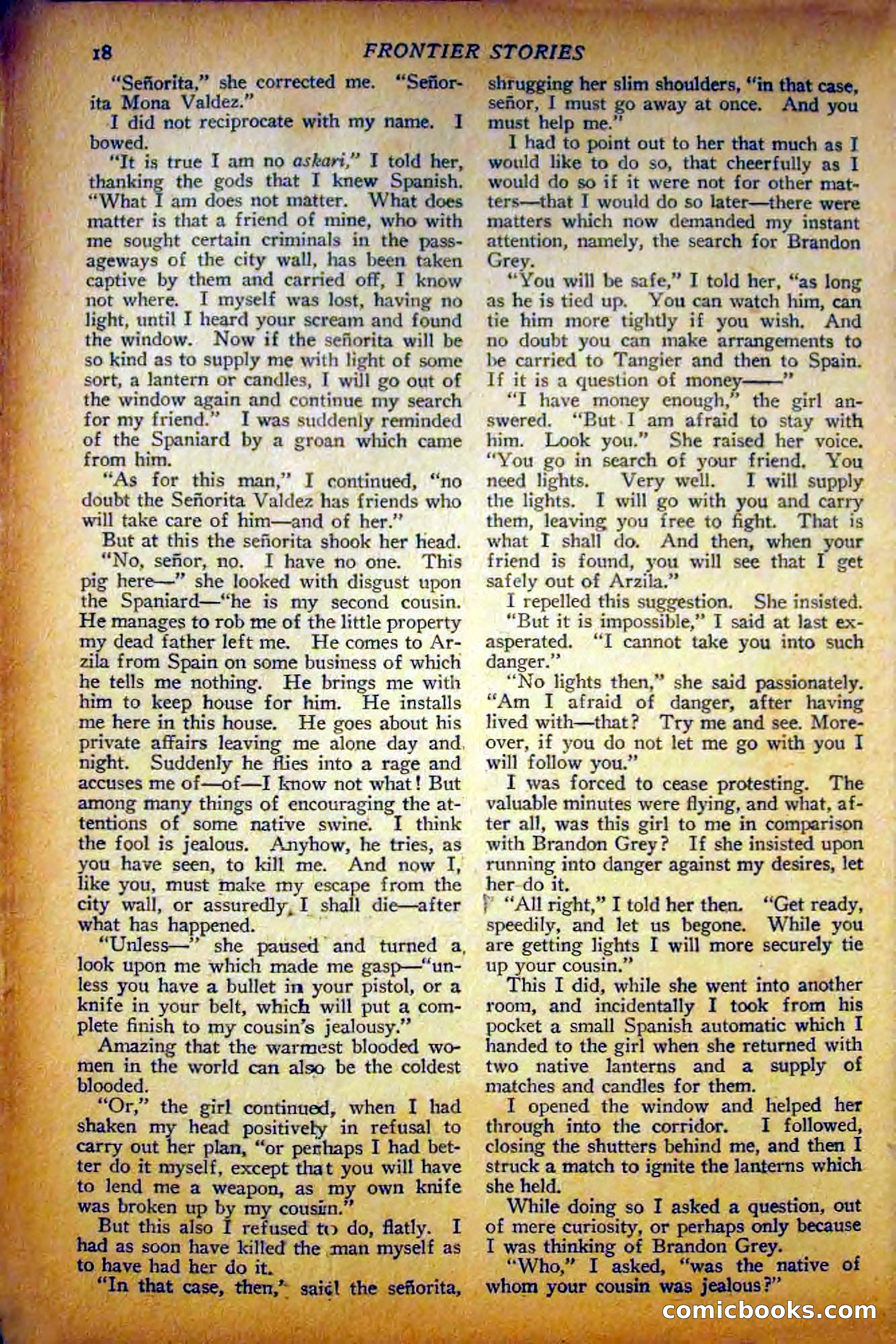 Frontier Stories, May 1927 — page 30 of 188