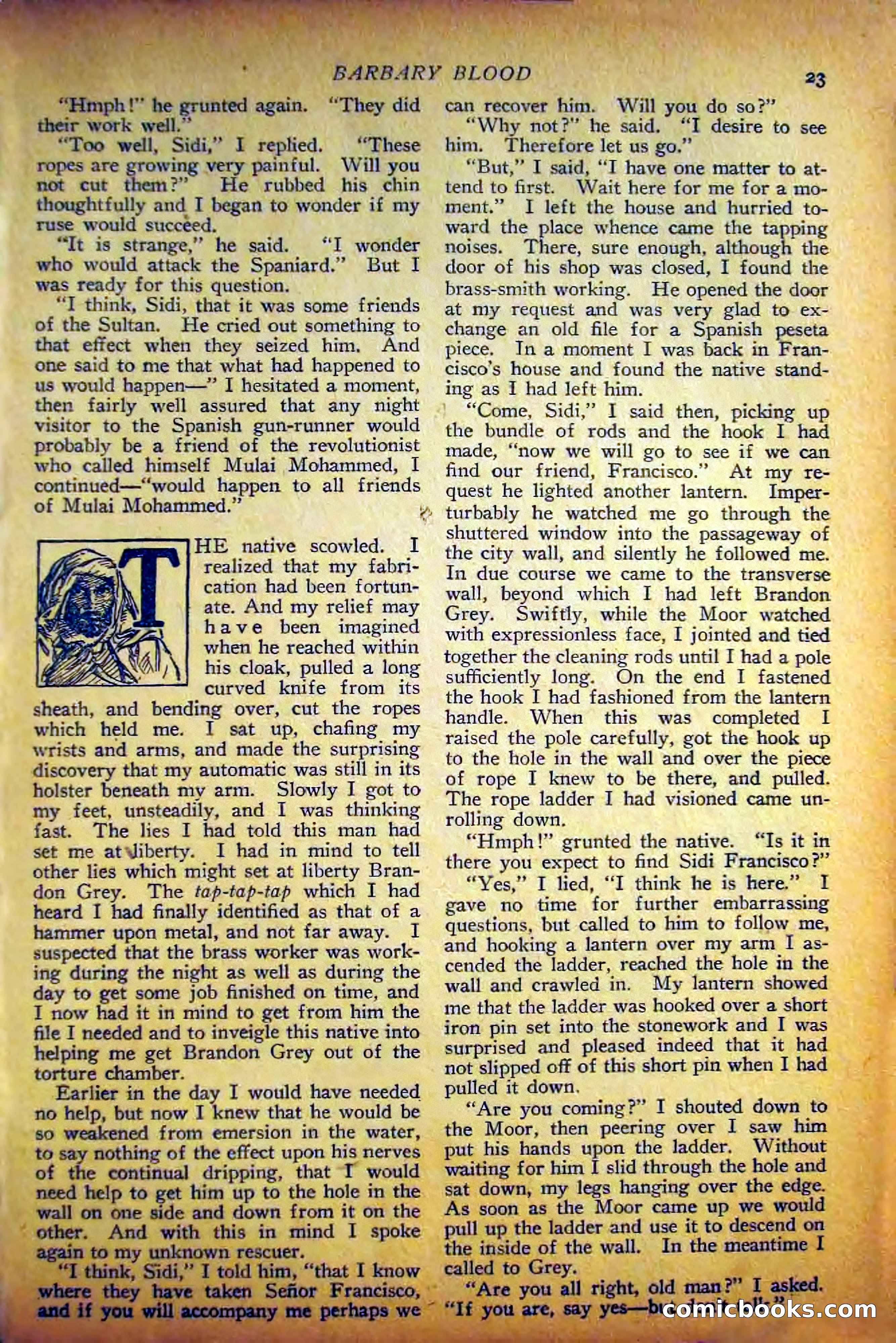 Frontier Stories, May 1927 — page 35 of 188