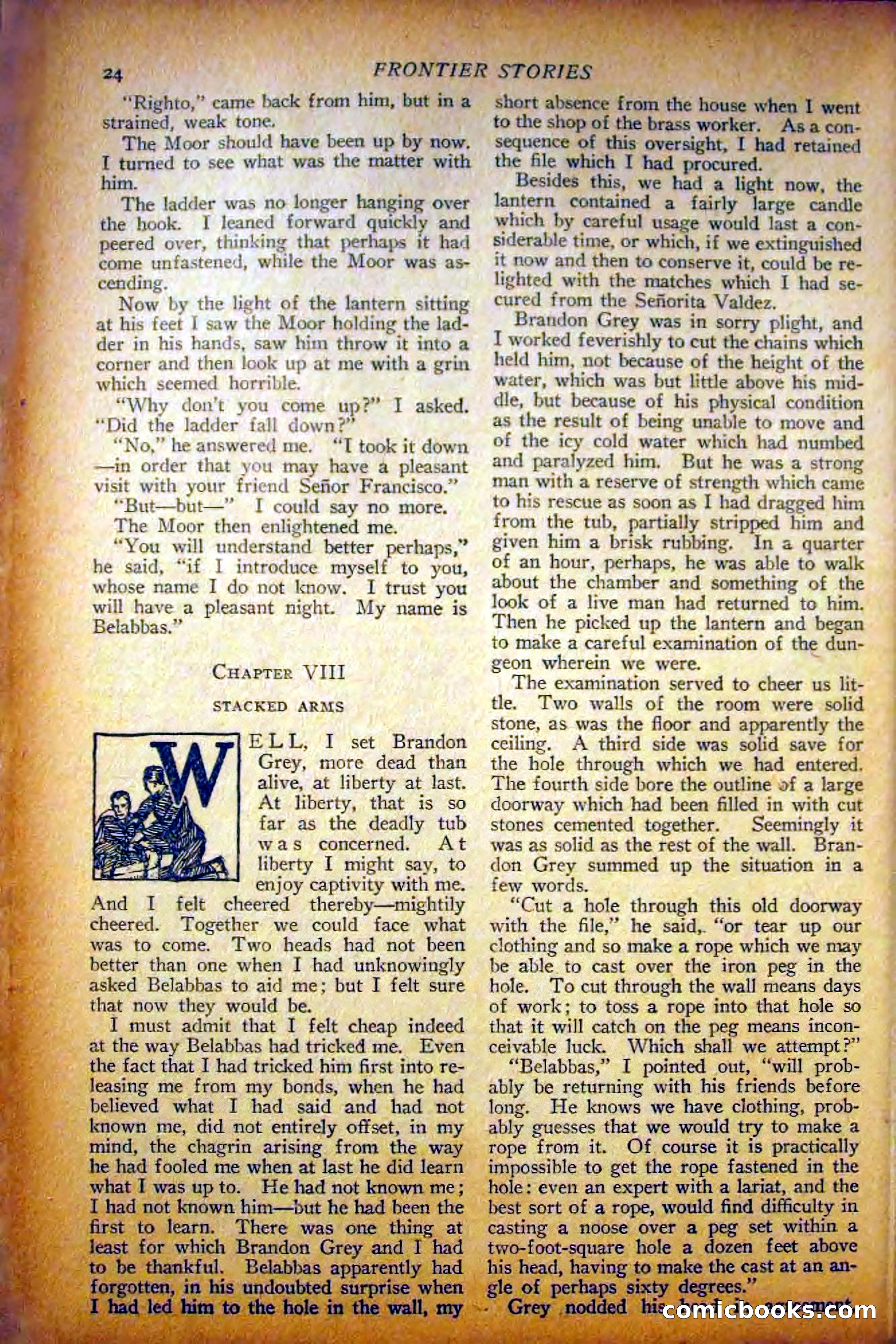 Frontier Stories, May 1927 — page 36 of 188
