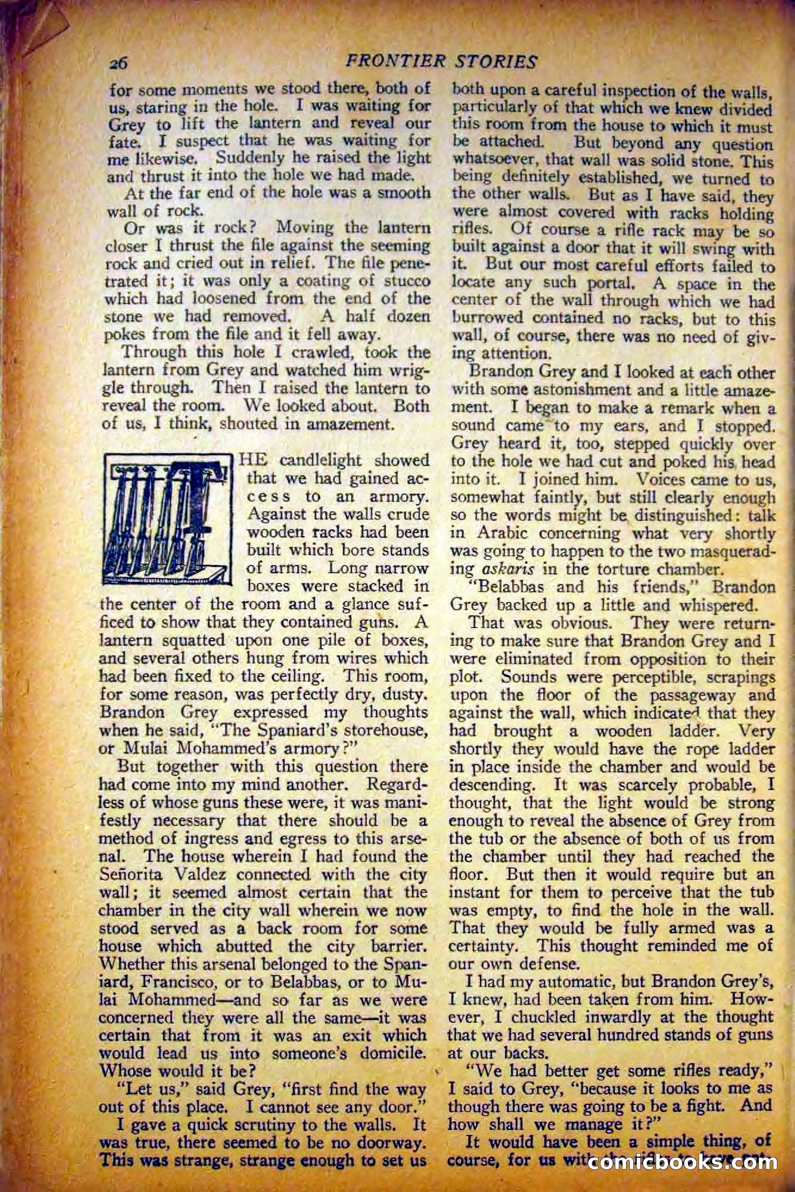 Frontier Stories, May 1927 — page 38 of 188