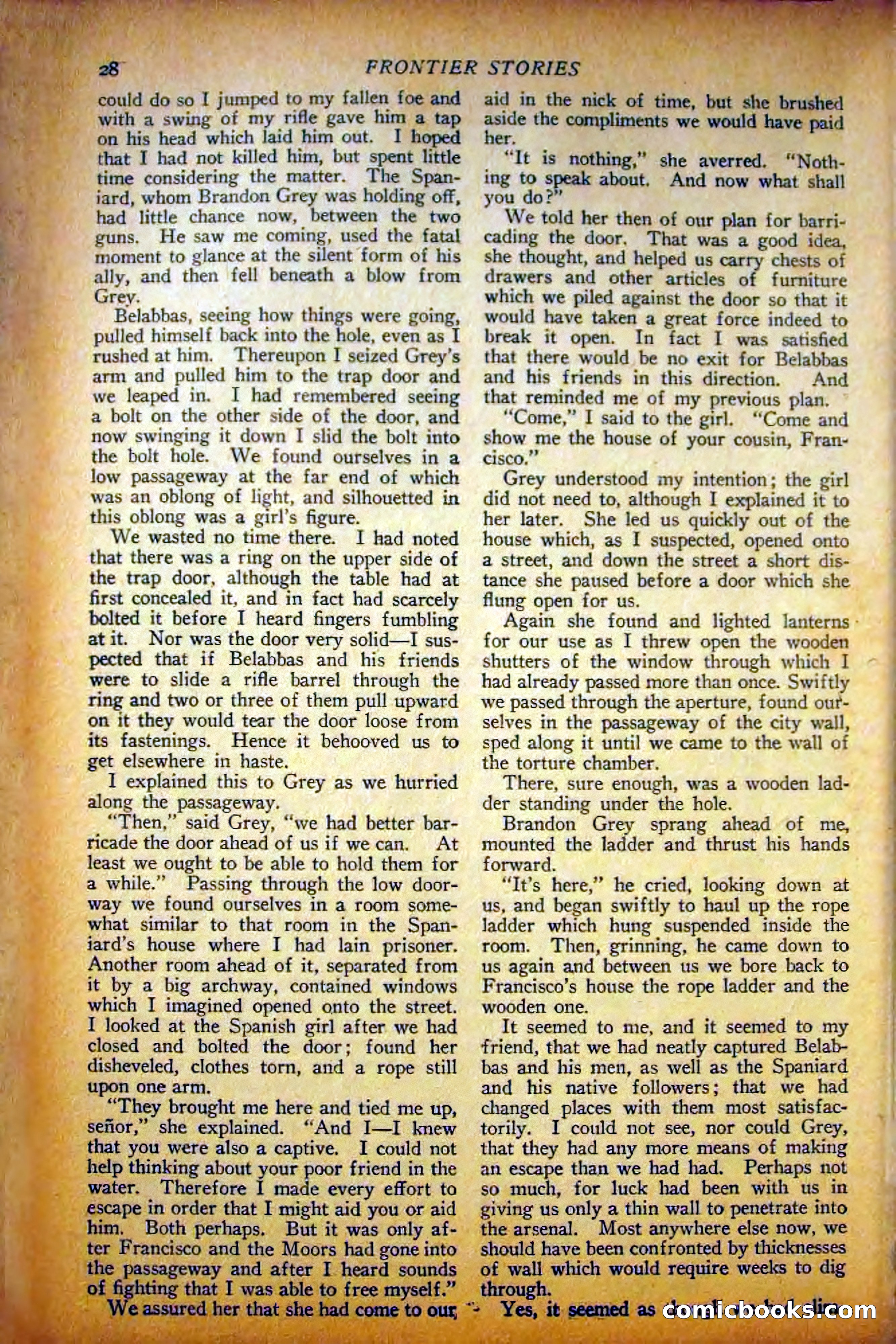 Frontier Stories, May 1927 — page 40 of 188