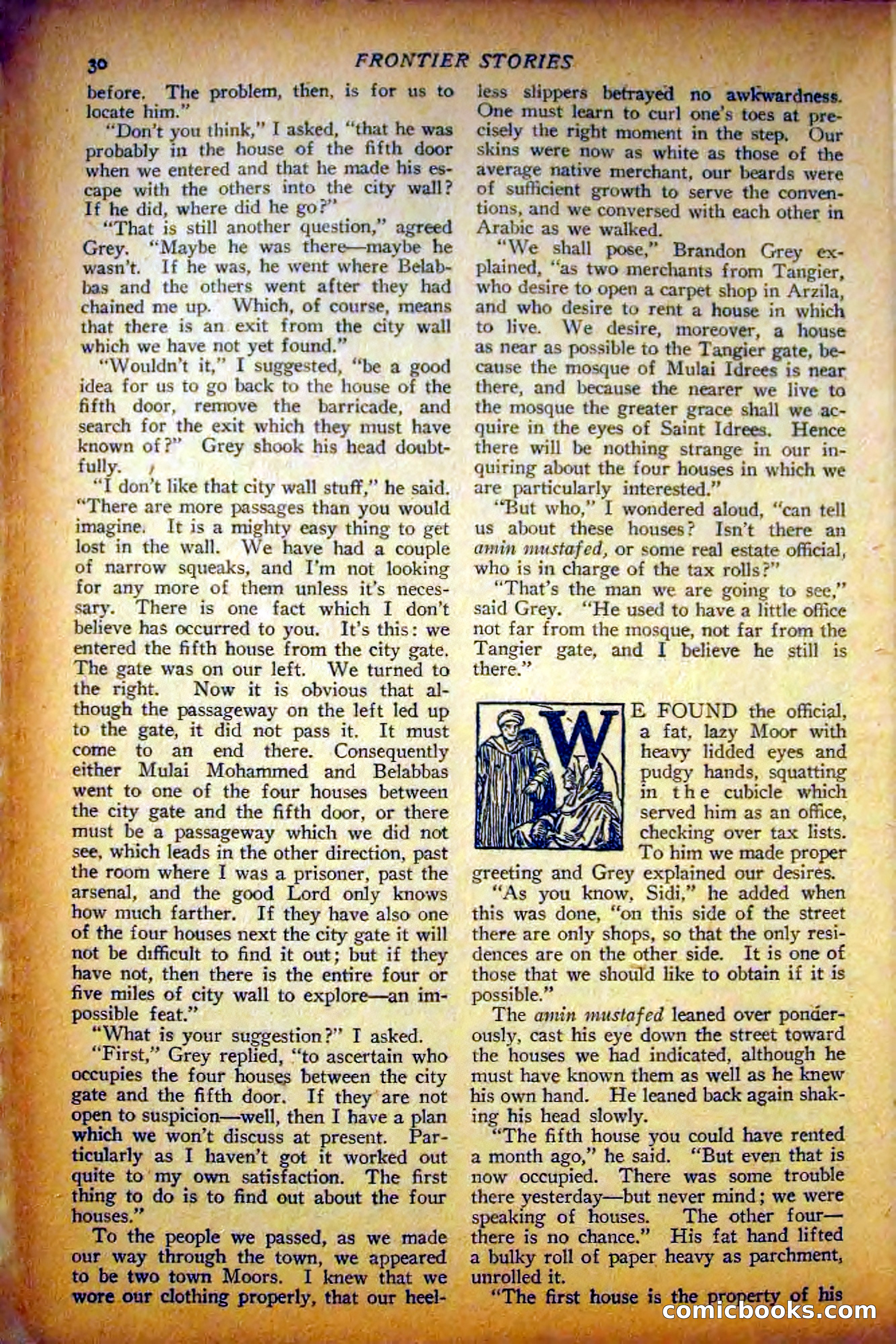 Frontier Stories, May 1927 — page 42 of 188