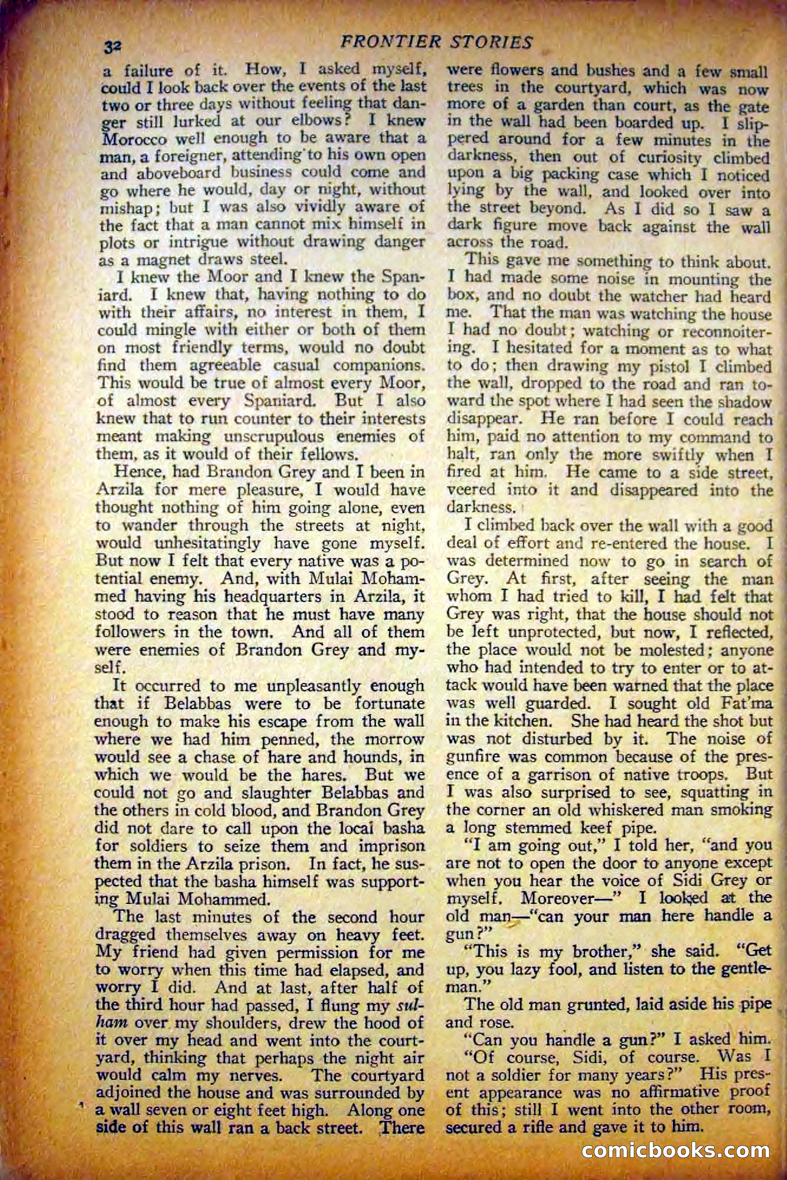 Frontier Stories, May 1927 — page 44 of 188