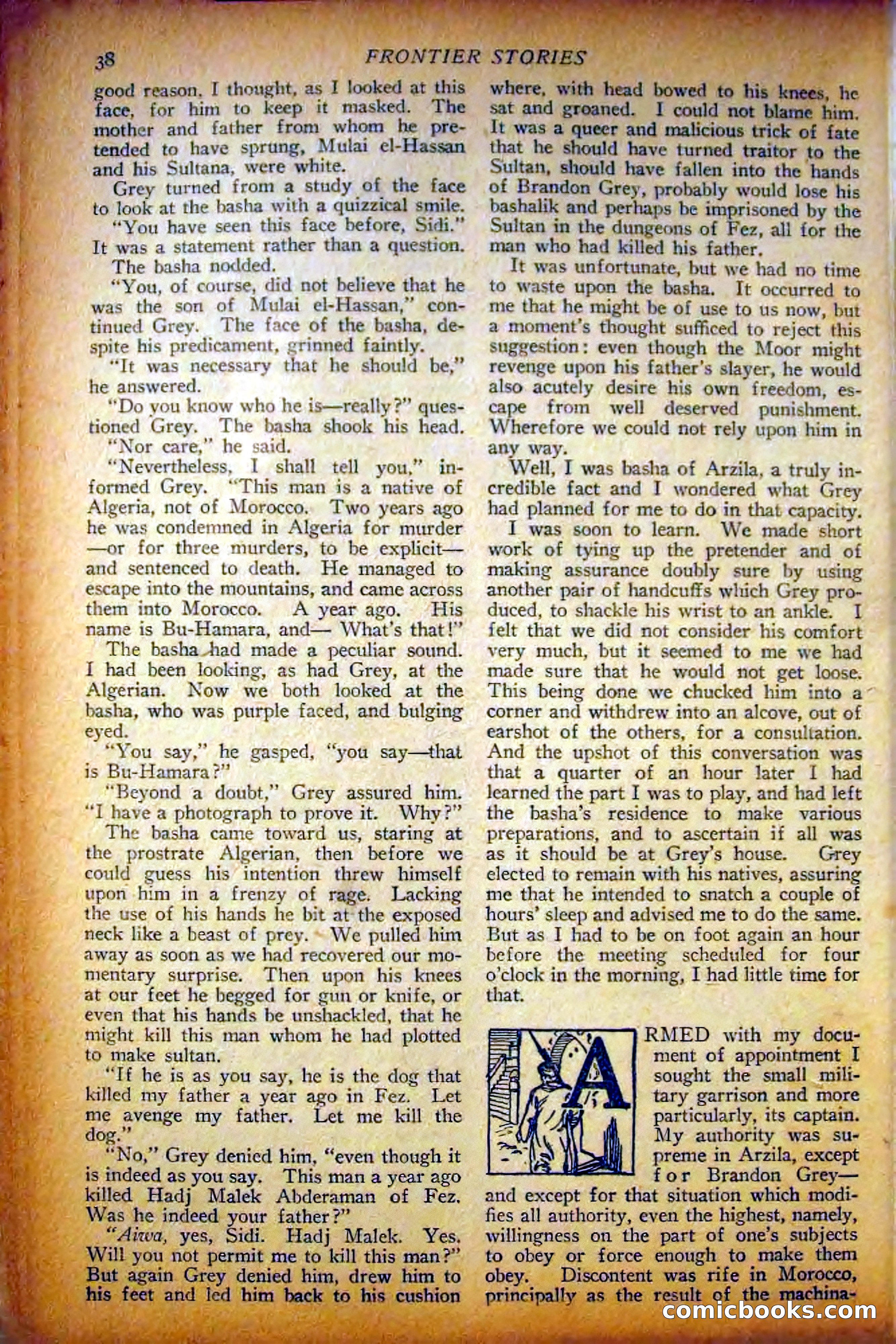 Frontier Stories, May 1927 — page 50 of 188