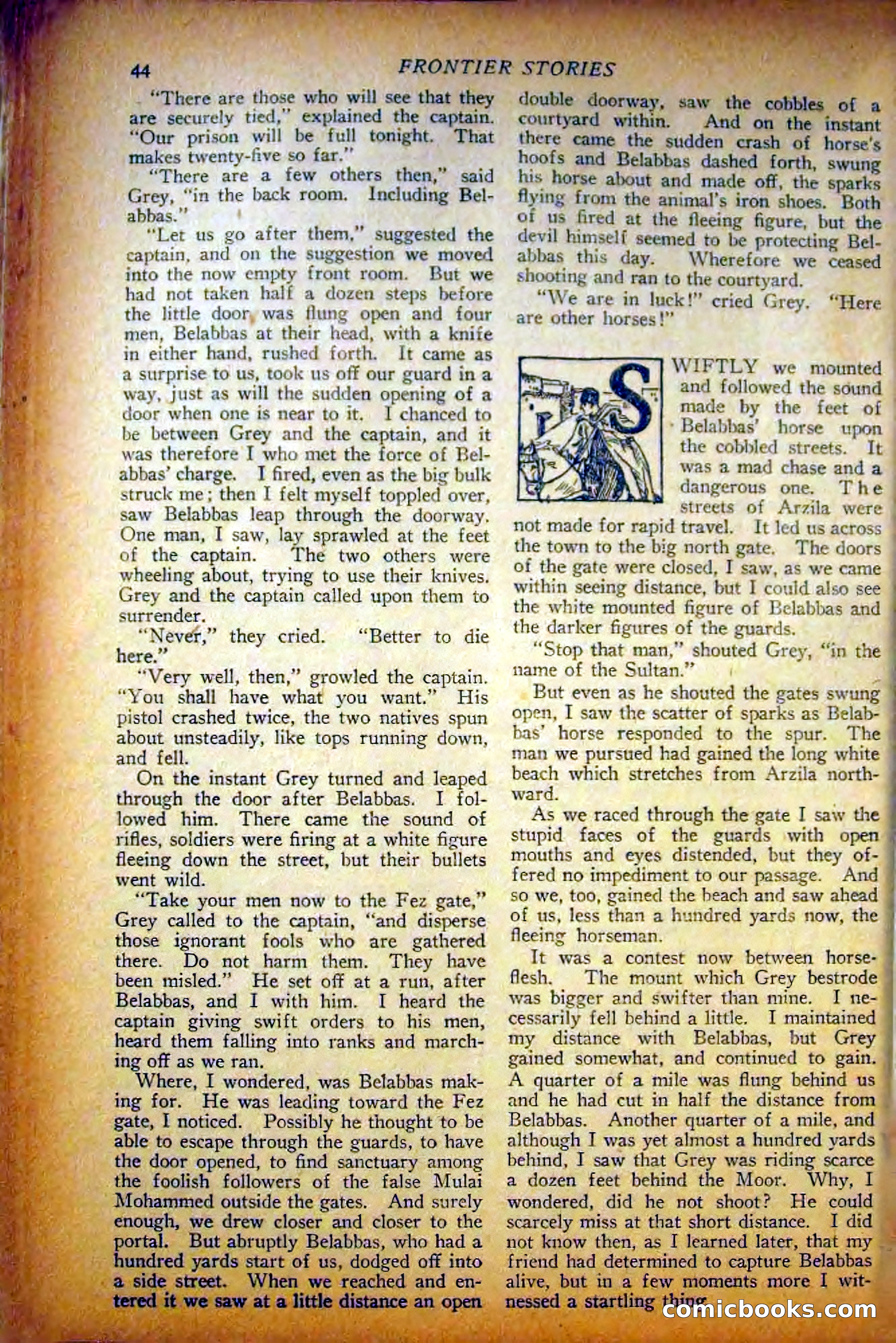 Frontier Stories, May 1927 — page 56 of 188
