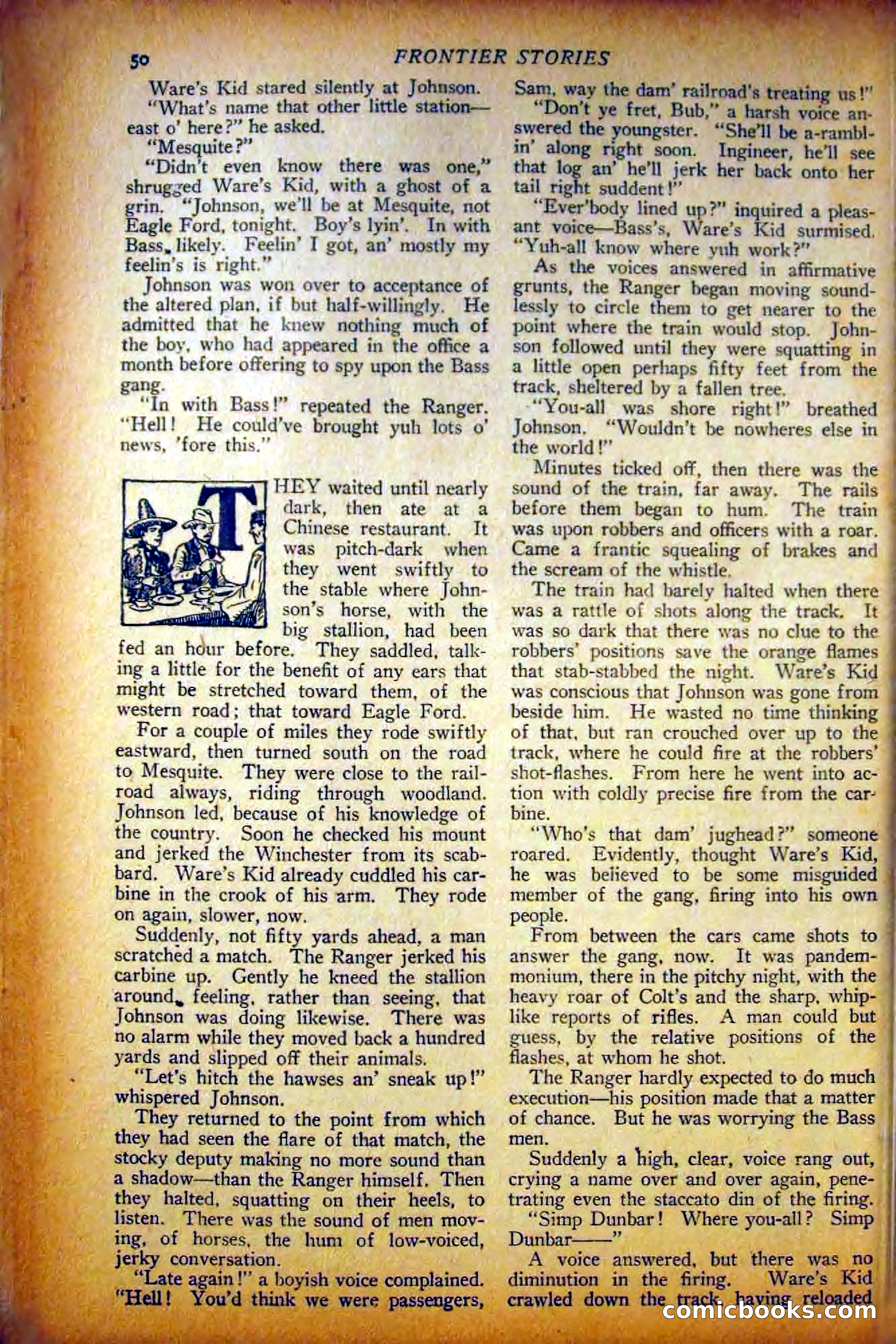 Frontier Stories, May 1927 — page 62 of 188