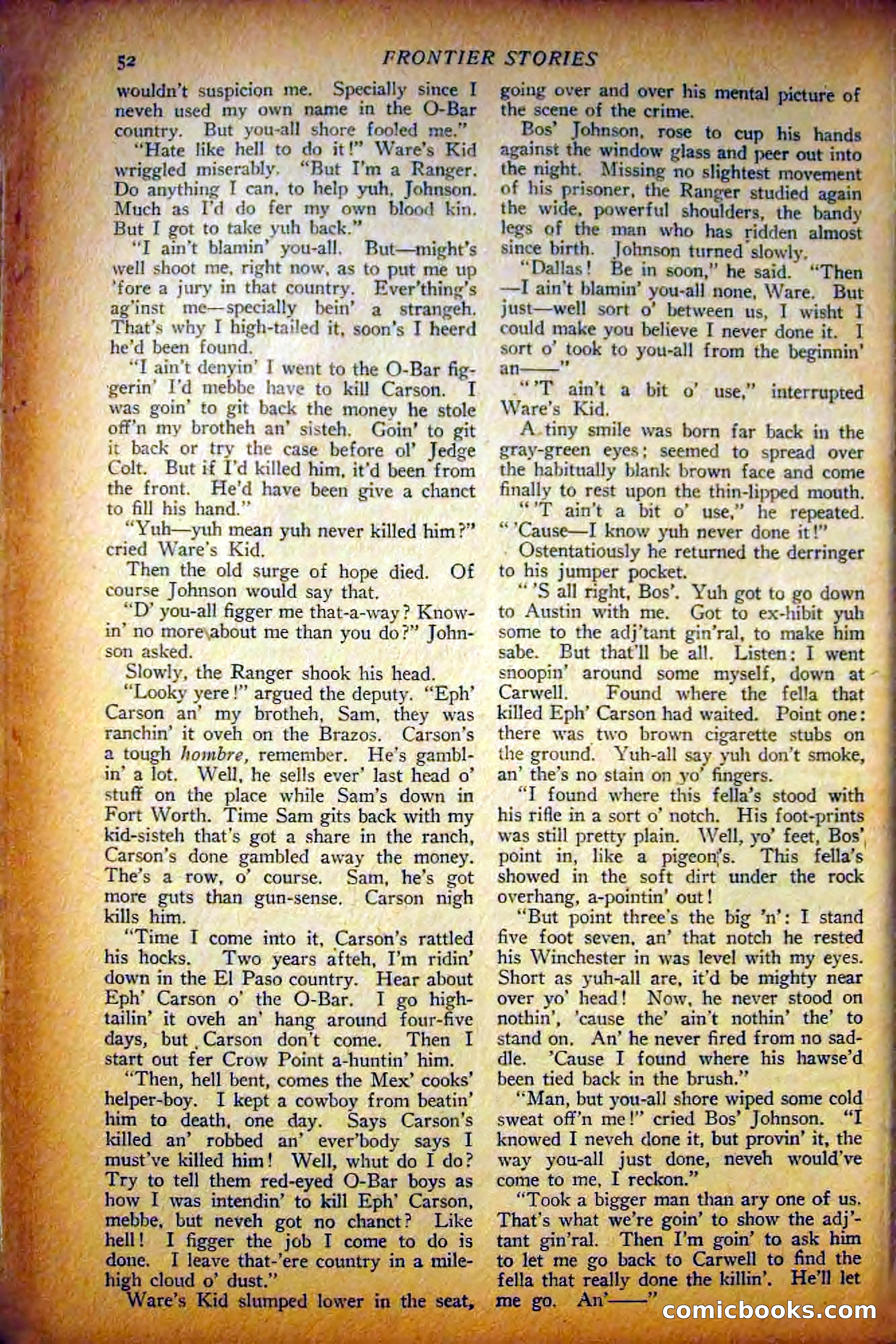 Frontier Stories, May 1927 — page 64 of 188